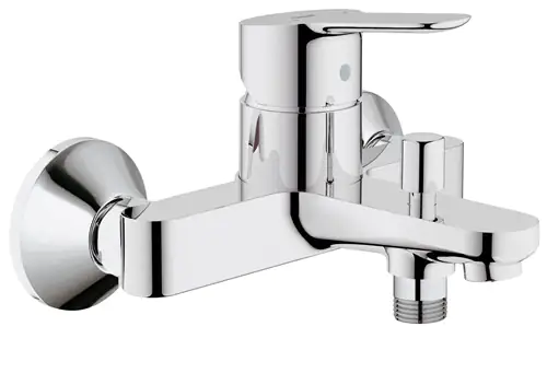 Grohe Badewannenarmatur Edge verchromt Grohe Badewannenarmatur Edge verchromt