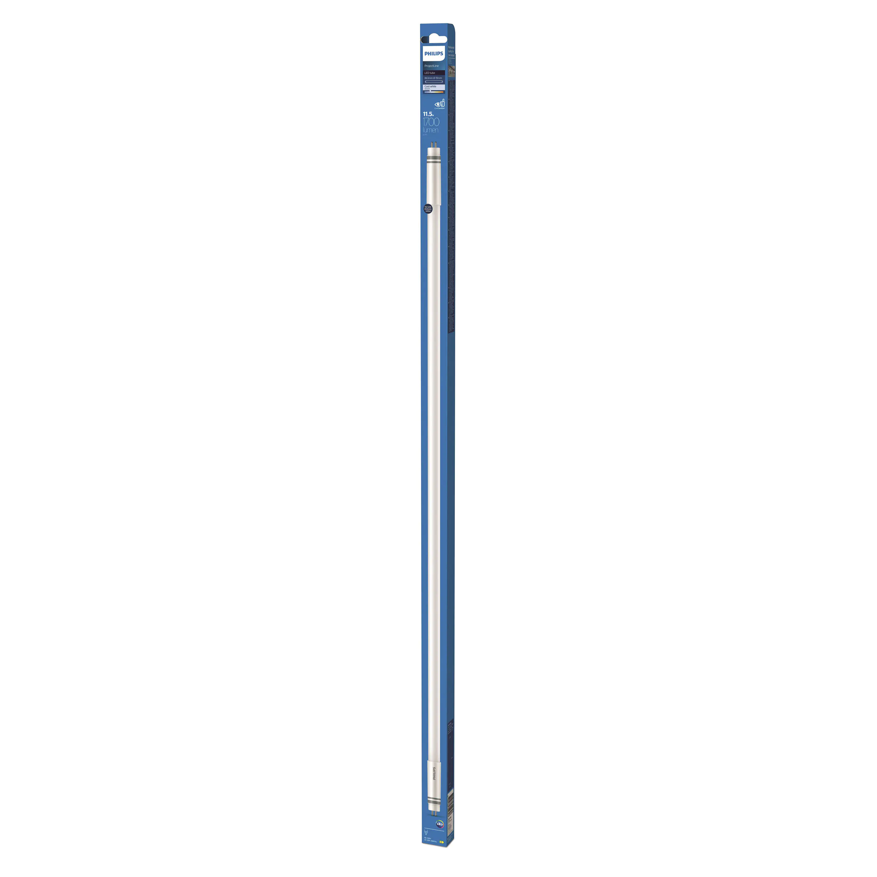 Philips LED-Leuchtmittel Stabform T5 90cm G5 115W neutralweiß 