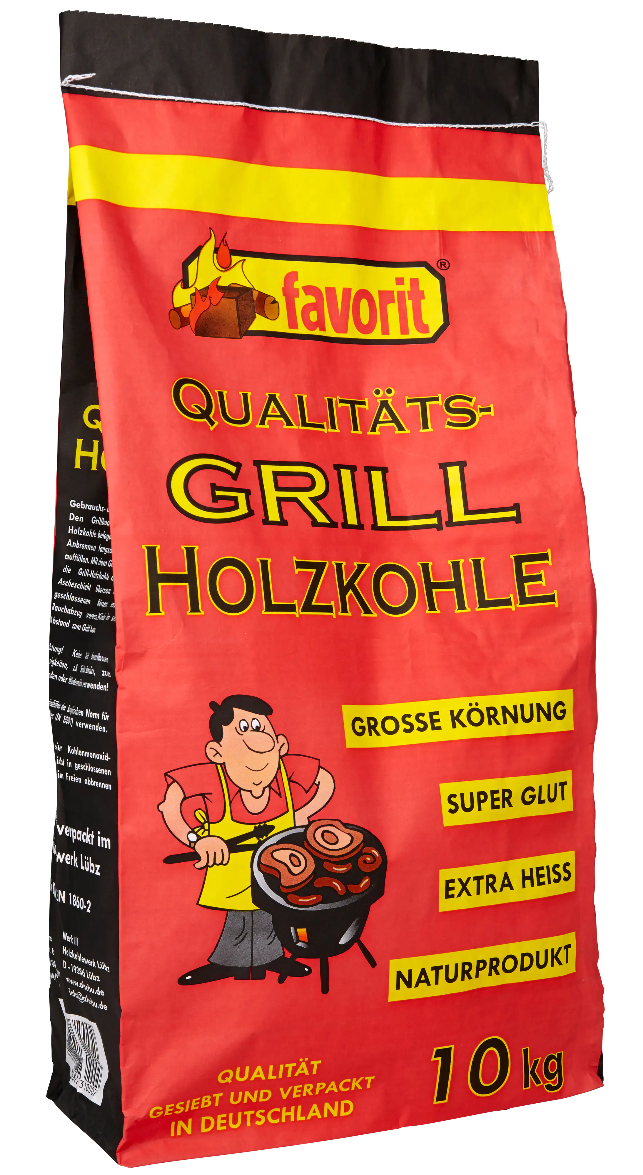 Holzkohle "Favorit" 10 Kg
