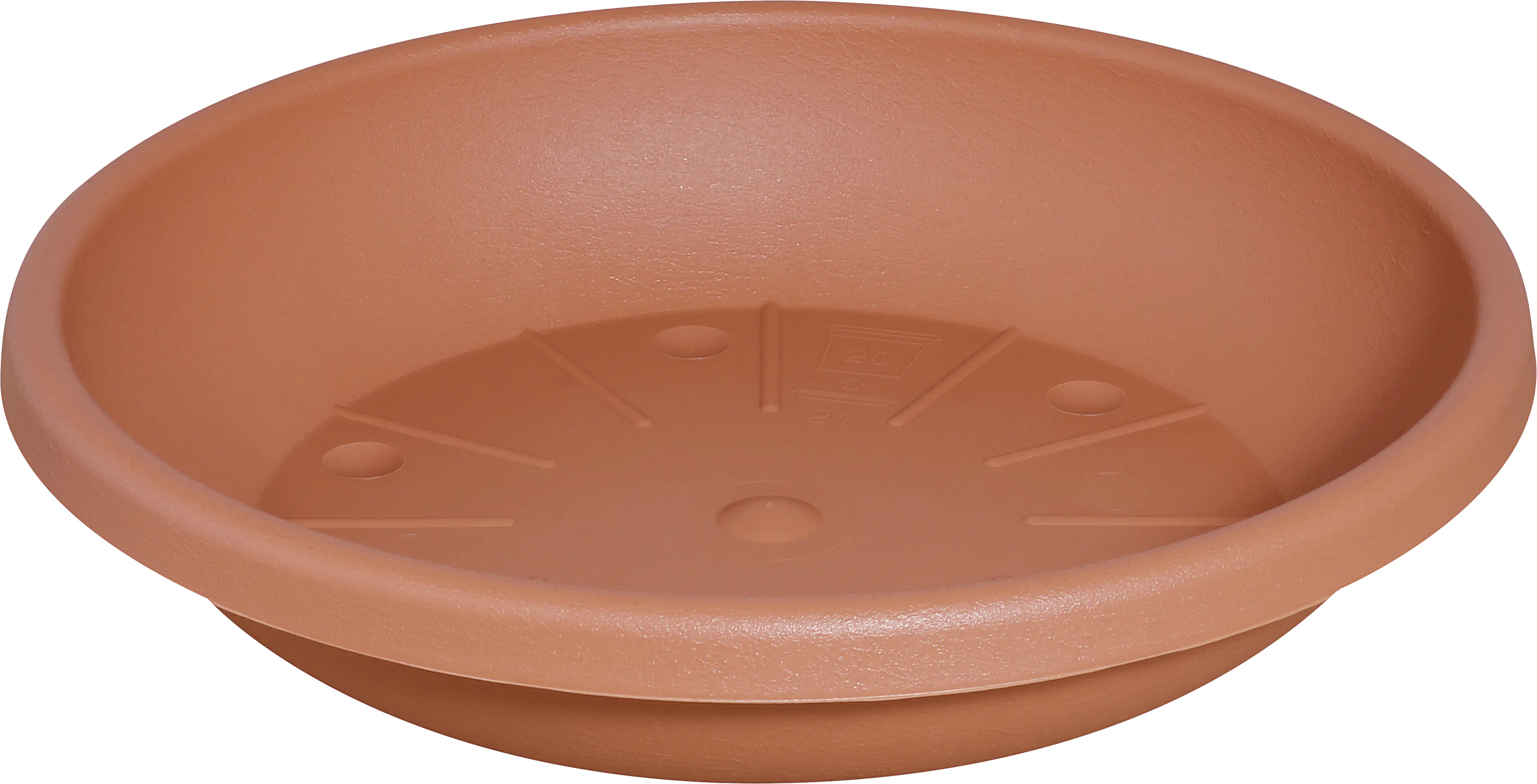 Geli Blumentopfuntersetzer Cylindro Ø 21 cm terracotta