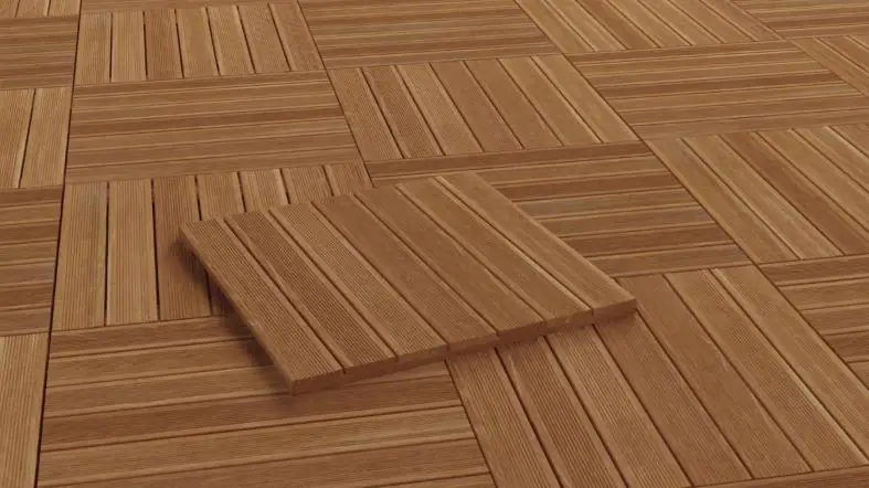 Osmo Holzfliese Bangkirai FSC 500x500x30mm