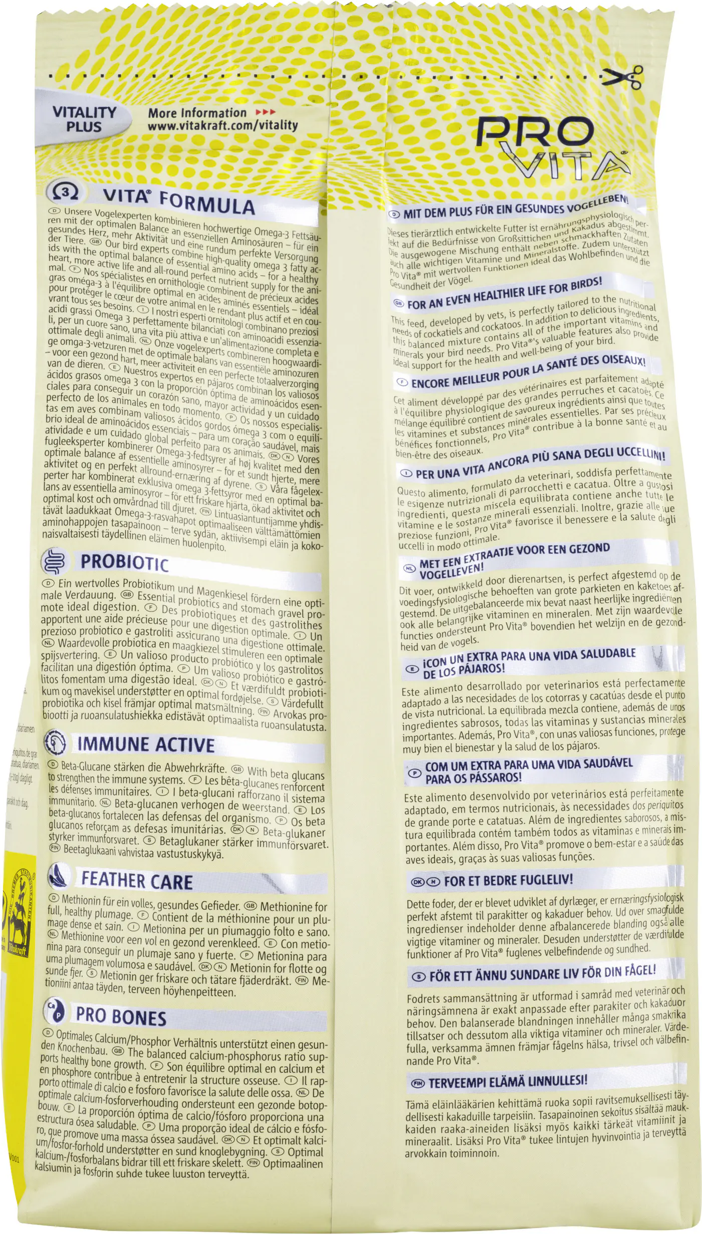 Vitakraft PRO VITA® 750 g