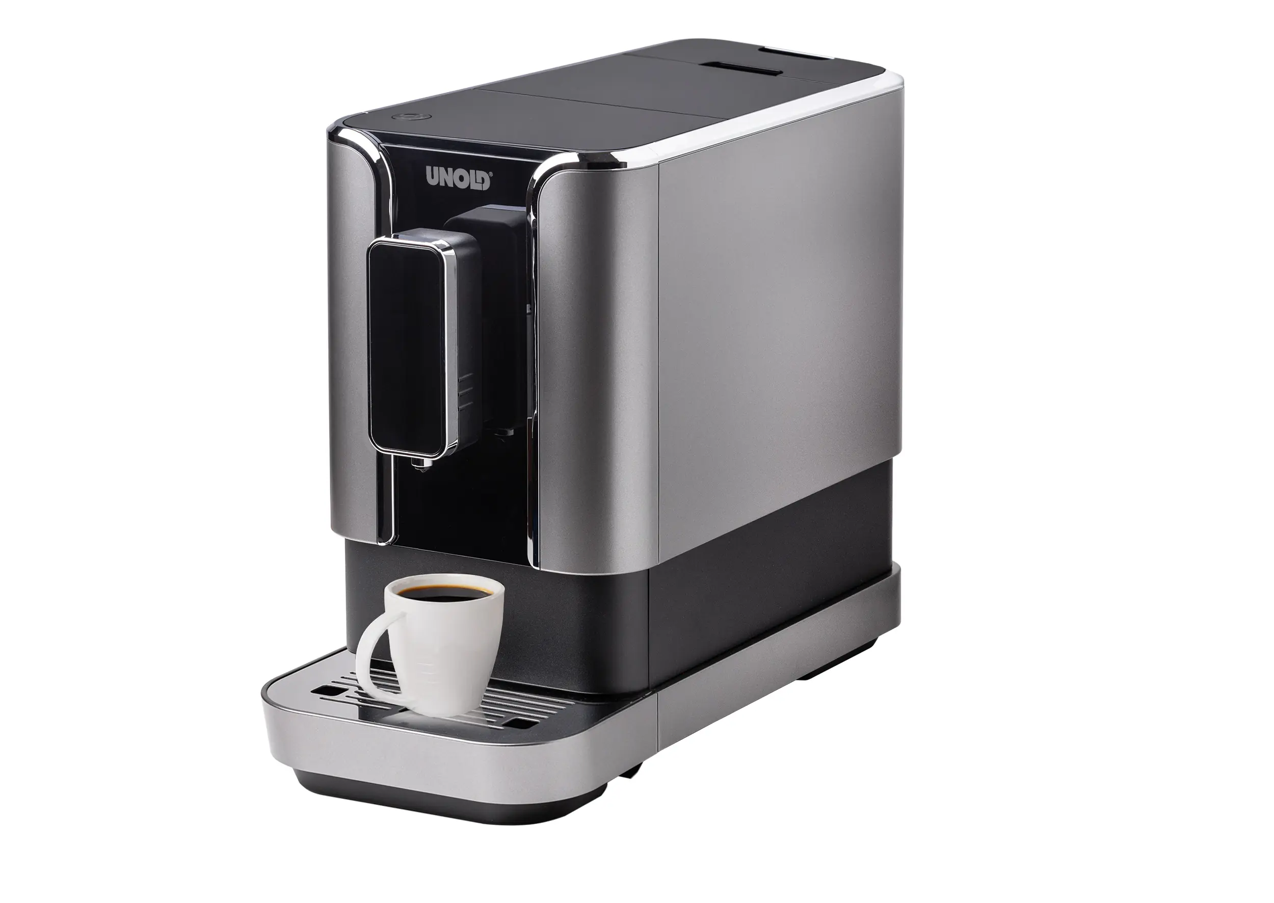 Unold Kaffeevollautomat LUCA 28835 19 Bar 1,2 L schwarz/silber