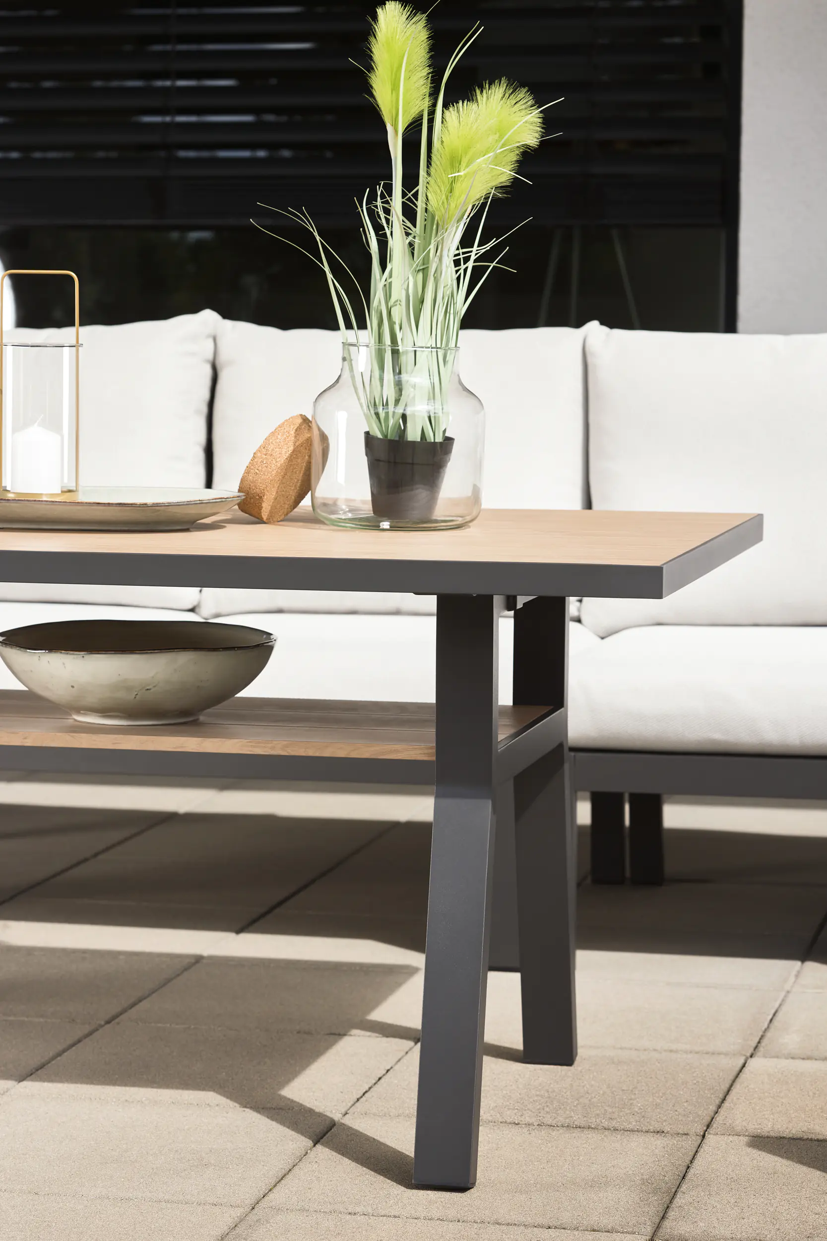 Primaster Gartenmöbel-Set Kos Aluminium in Holzoptik Primaster Gartenmöbel-Set Kos Aluminium in Holzoptik