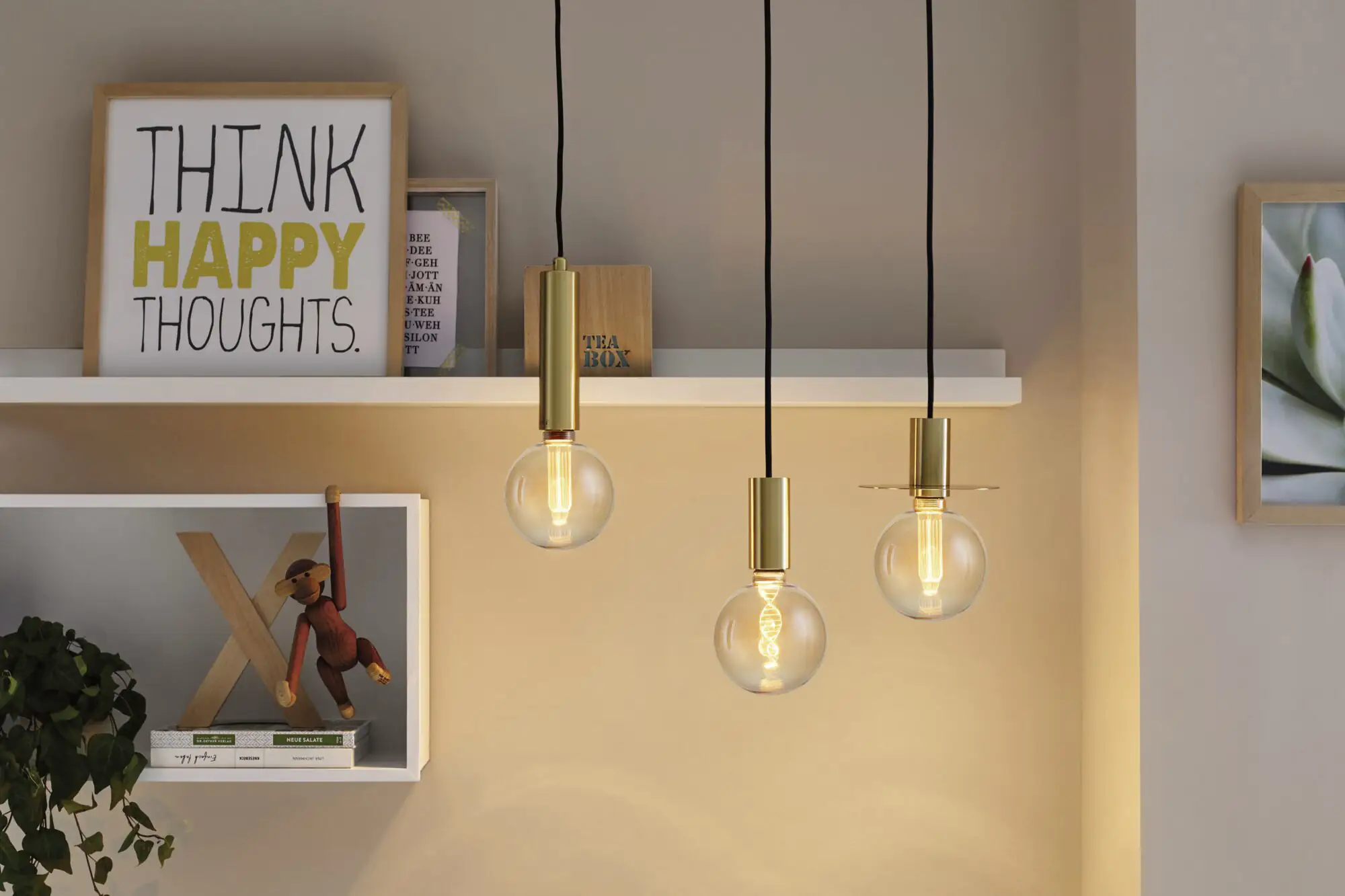 Paulmann LED Globe G125 Inner Glow Helix E27 3,5W gold