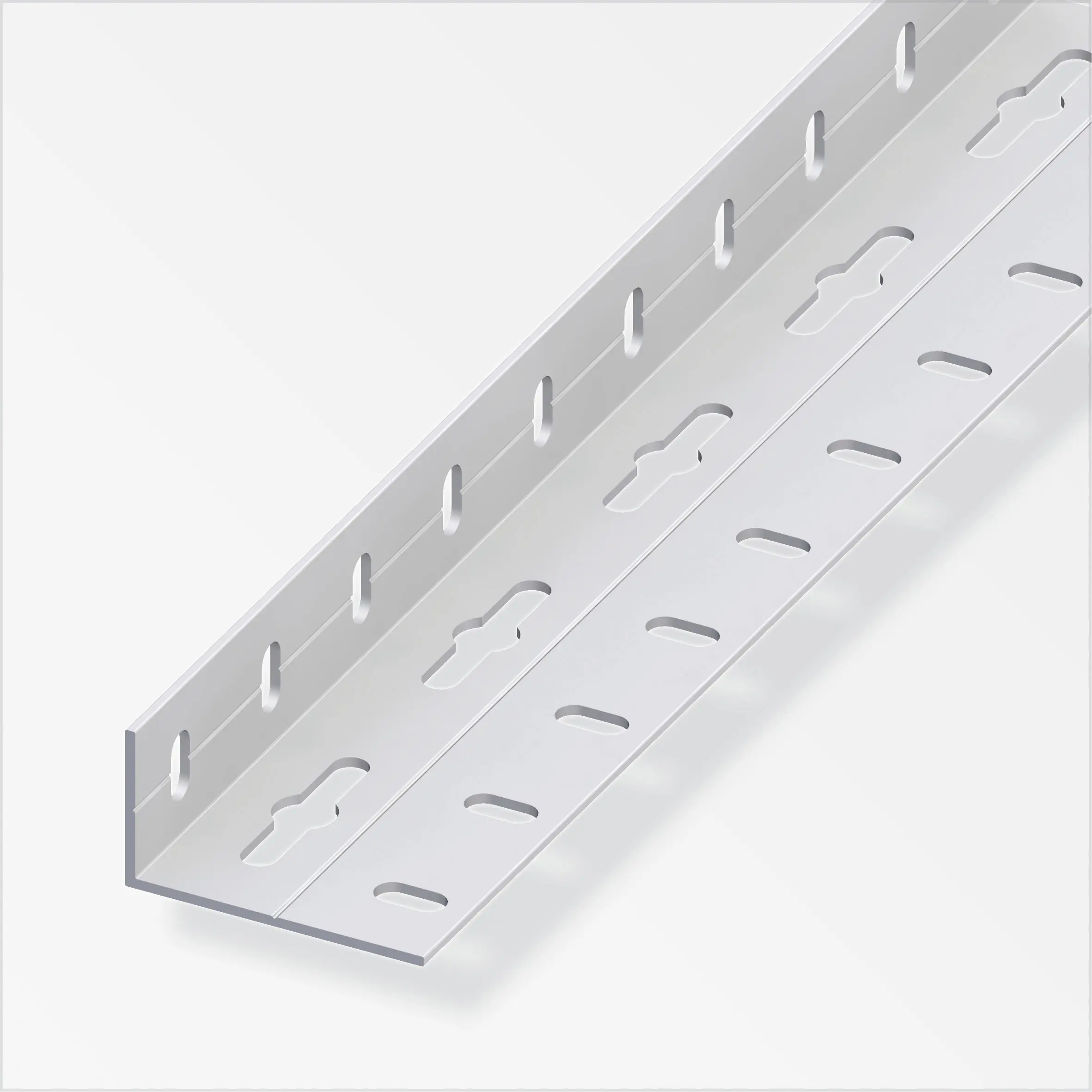 alfer Winkel 1 m, 23.5 x 43.5 mm Aluminium eloxiert silber