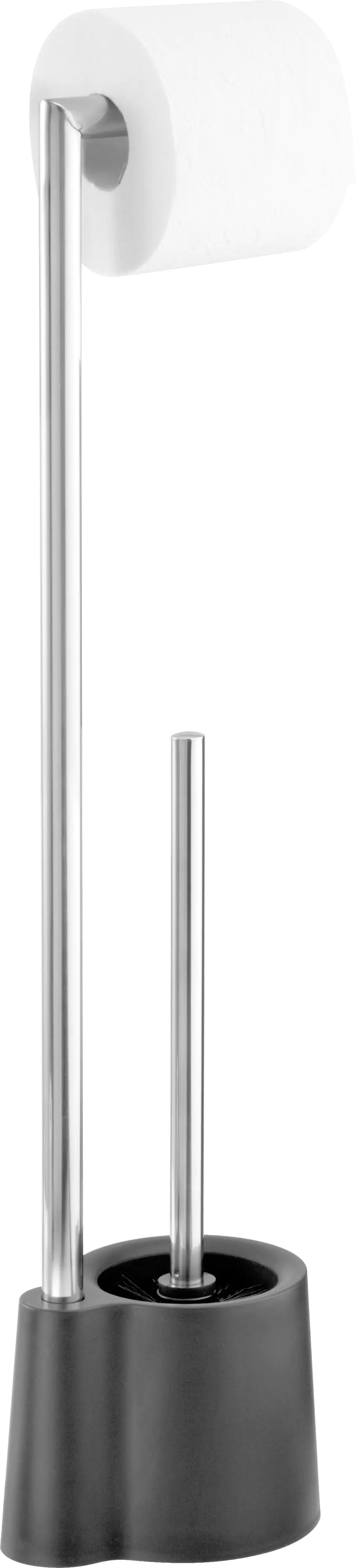 Wenko Stand WC-Garnitur Avola schwarz