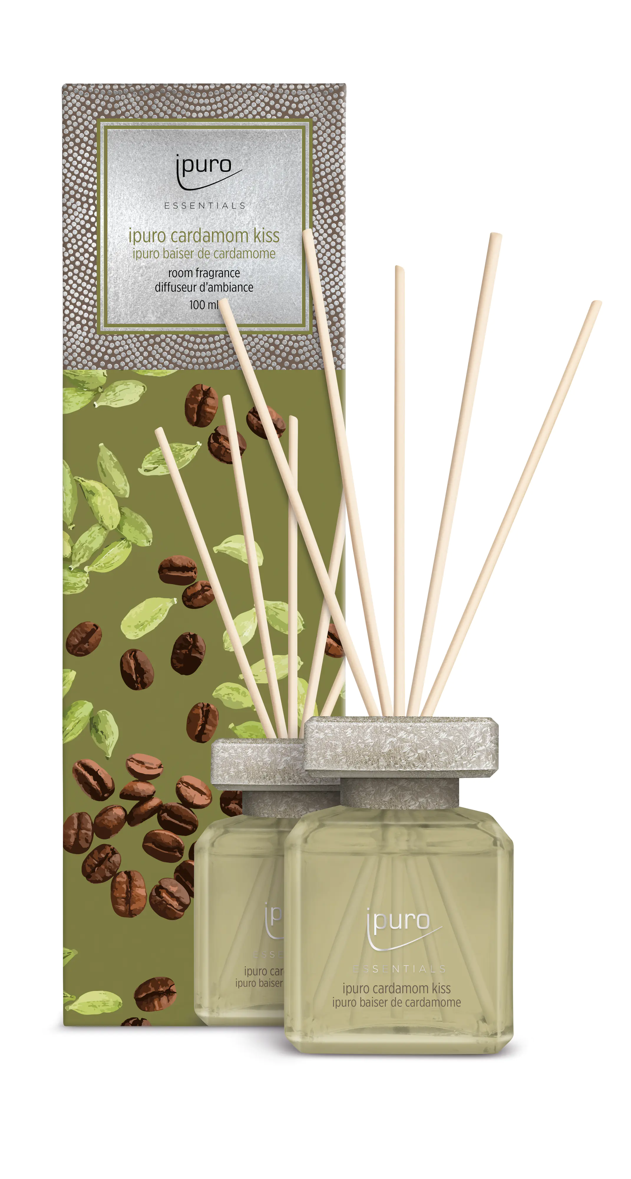 ipuro Essentials Raumduft cardamom kiss 100 ml ipuro Essentials Raumduft cardamom kiss 100 ml