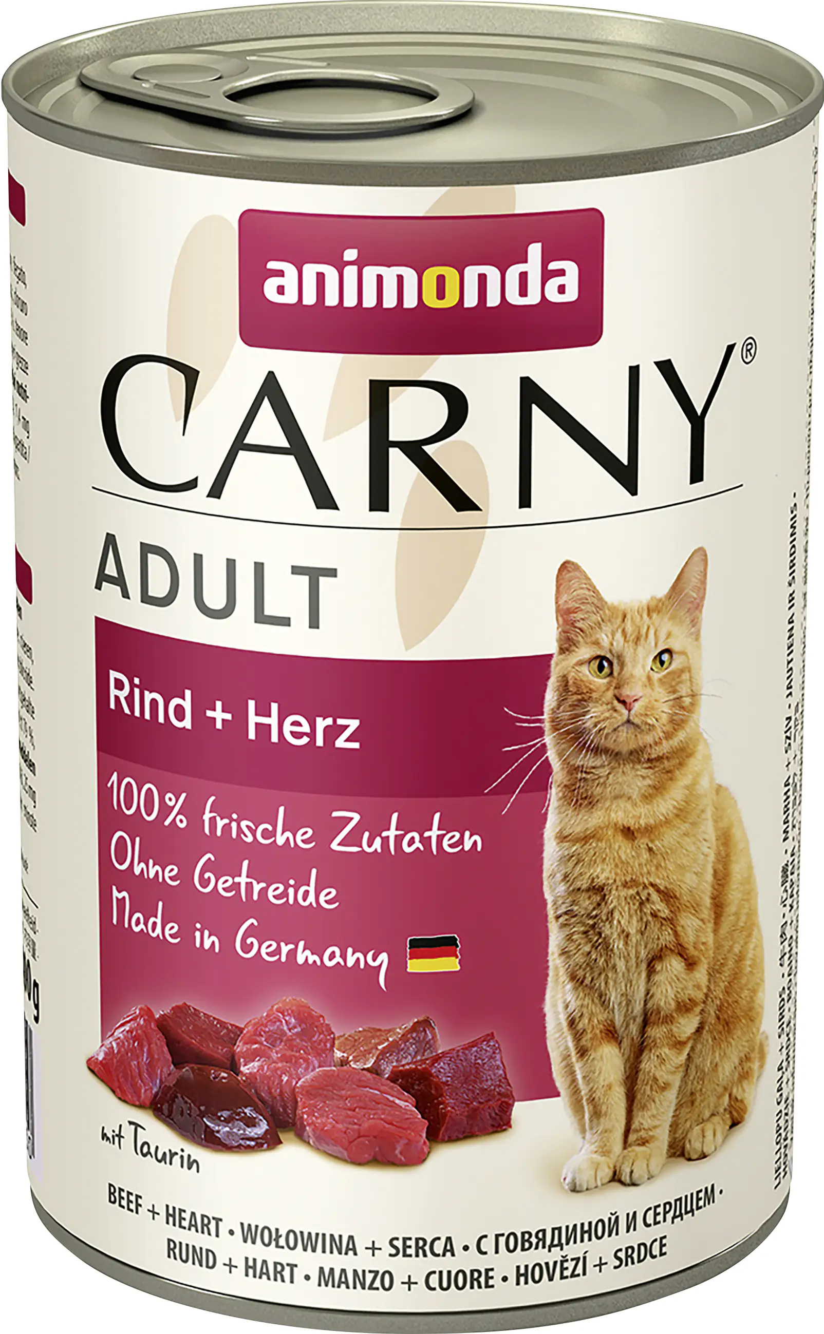 Animonda Carny Adult Rind + Herz 400 g Animonda Carny Adult Rind + Herz 400 g