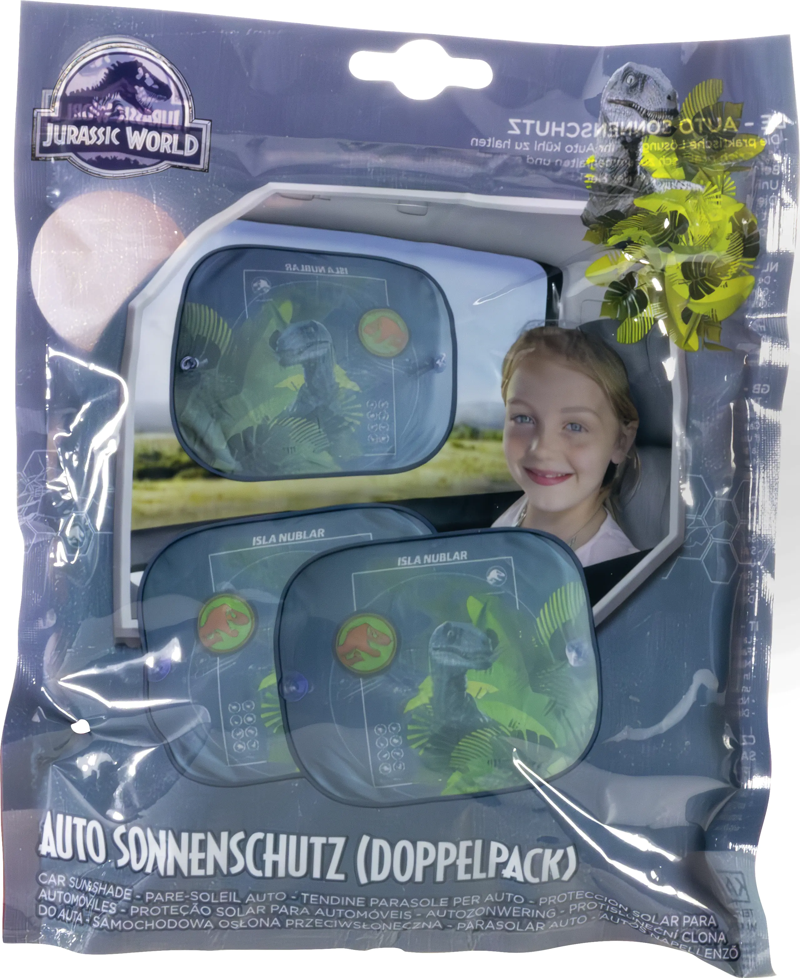 HITS4KIDS Sonnenschutz Jurassic World 2 Stück