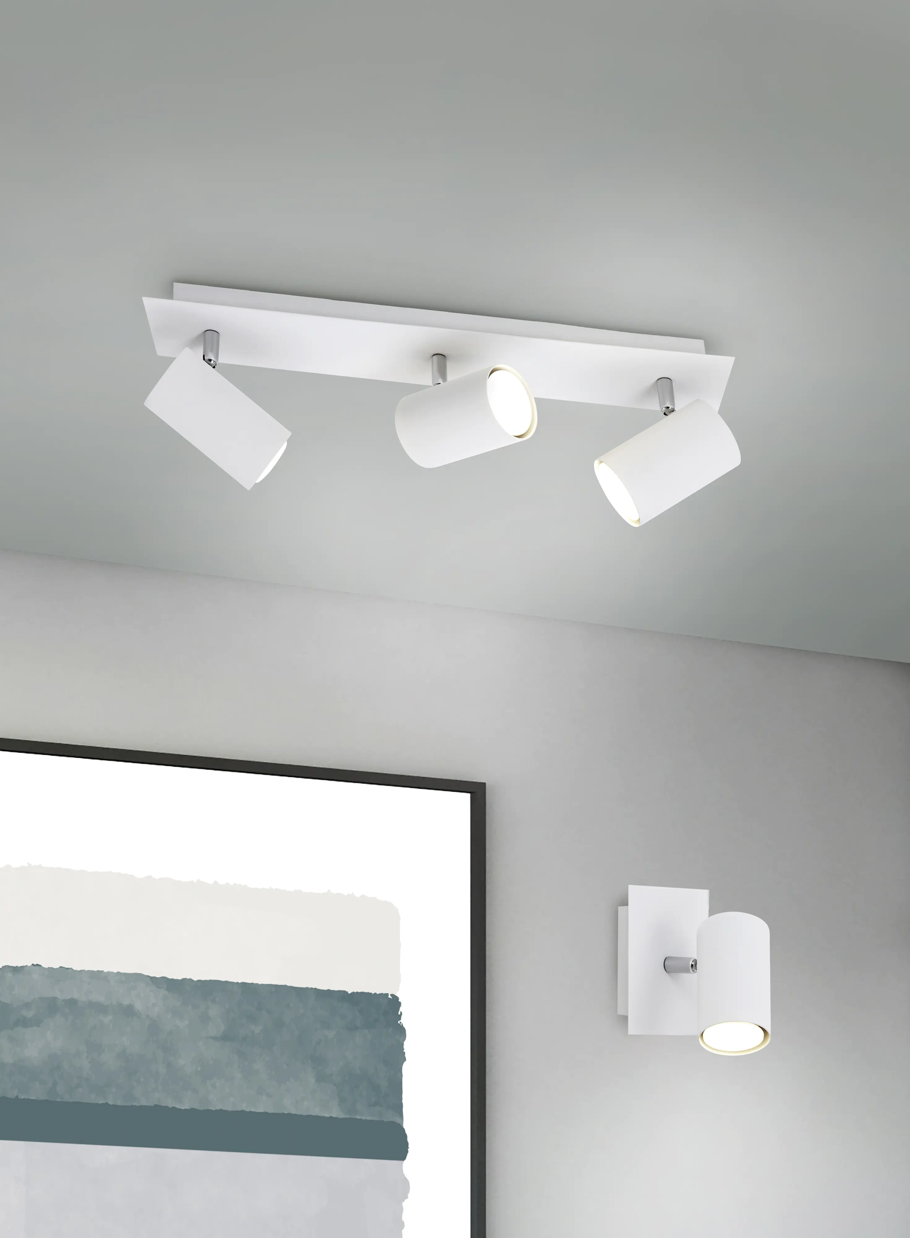 Trio Leuchten 1er Spot Marley GU10, weiß matt