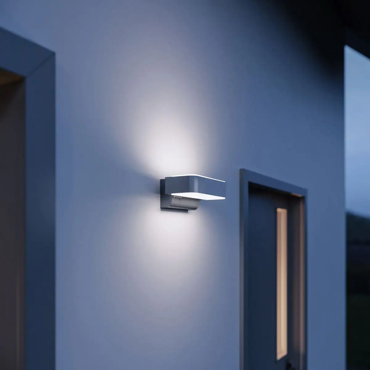 4007841065706_13 Steinel Außenleuchte L 810 SC Anthrazit Up- & Downlight