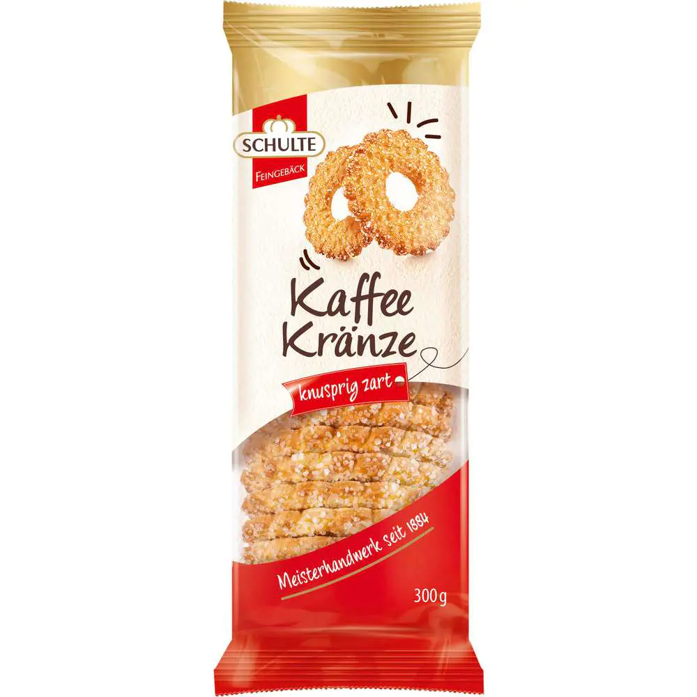 Schulte Butterkekse Kaffeekränze 300g