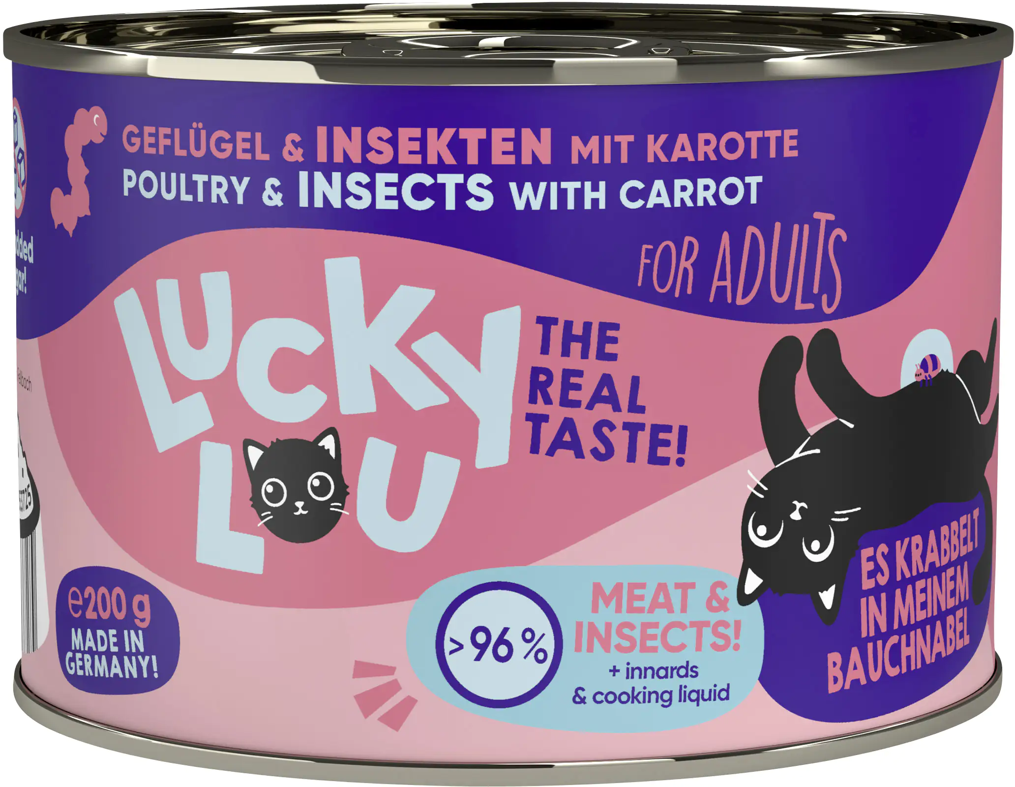Lucky Lou Lifestage Adult Geflügel und Insekten 200g Lucky Lou Lifestage Adult Geflügel und Insekten 200g