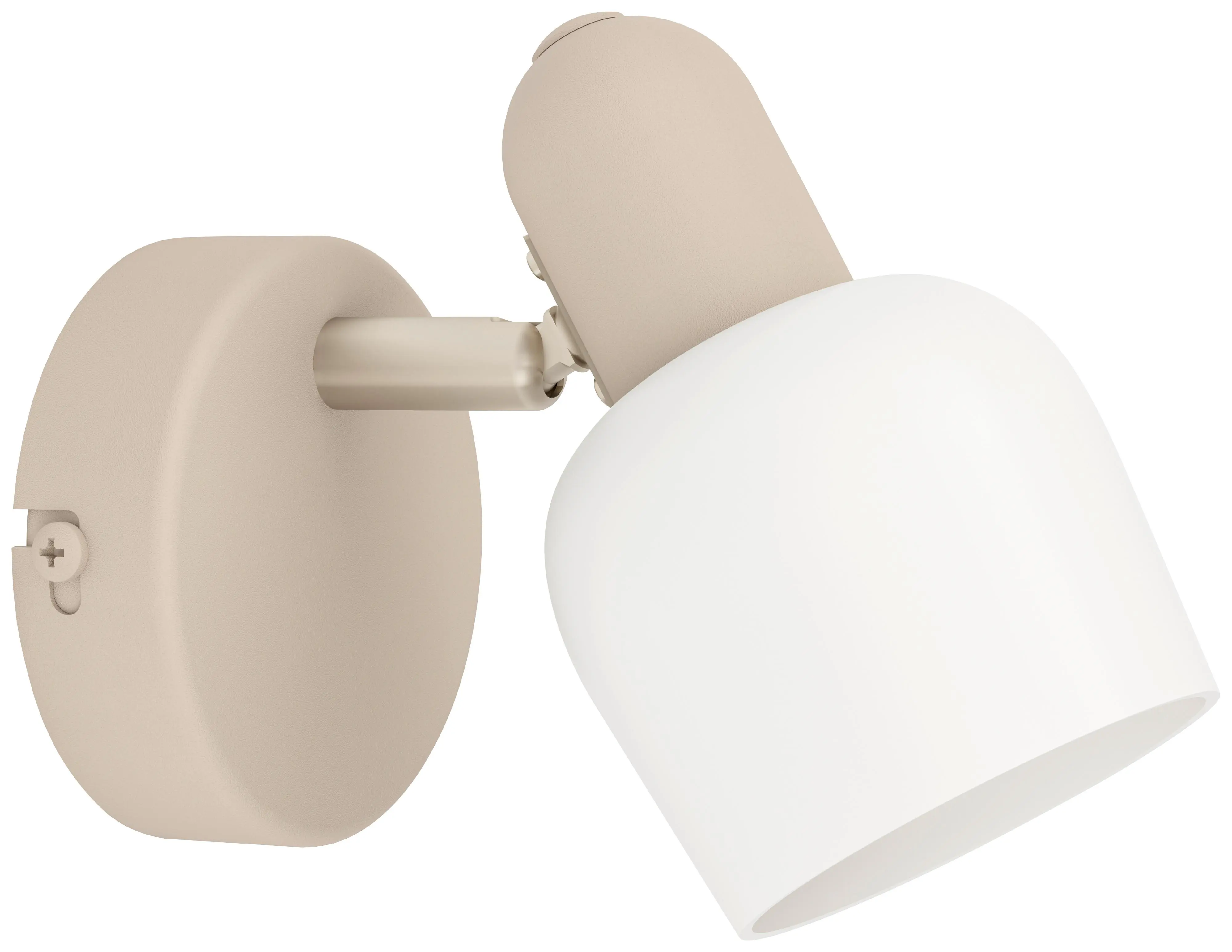 Eglo Wandleuchte Corato sand weiß