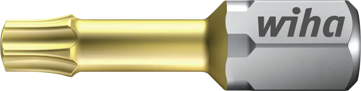 Wiha Bit-Set TX 40 x 25 mm Titan-Nitrid-Beschichtung