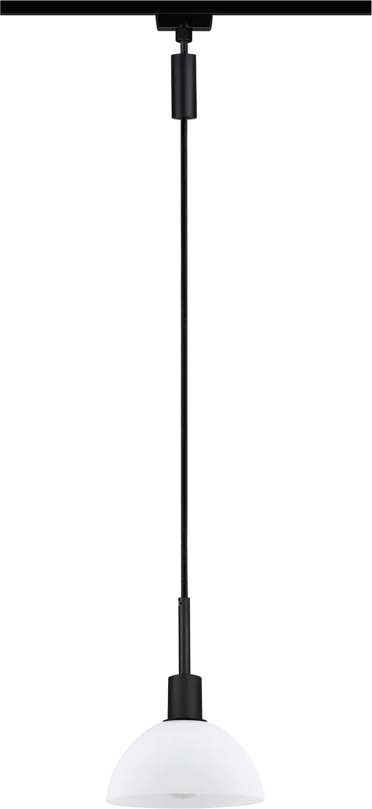 Paulmann URail Pendel Sarrasani E14 schwarz matt opal 1,40 m max. 20 W