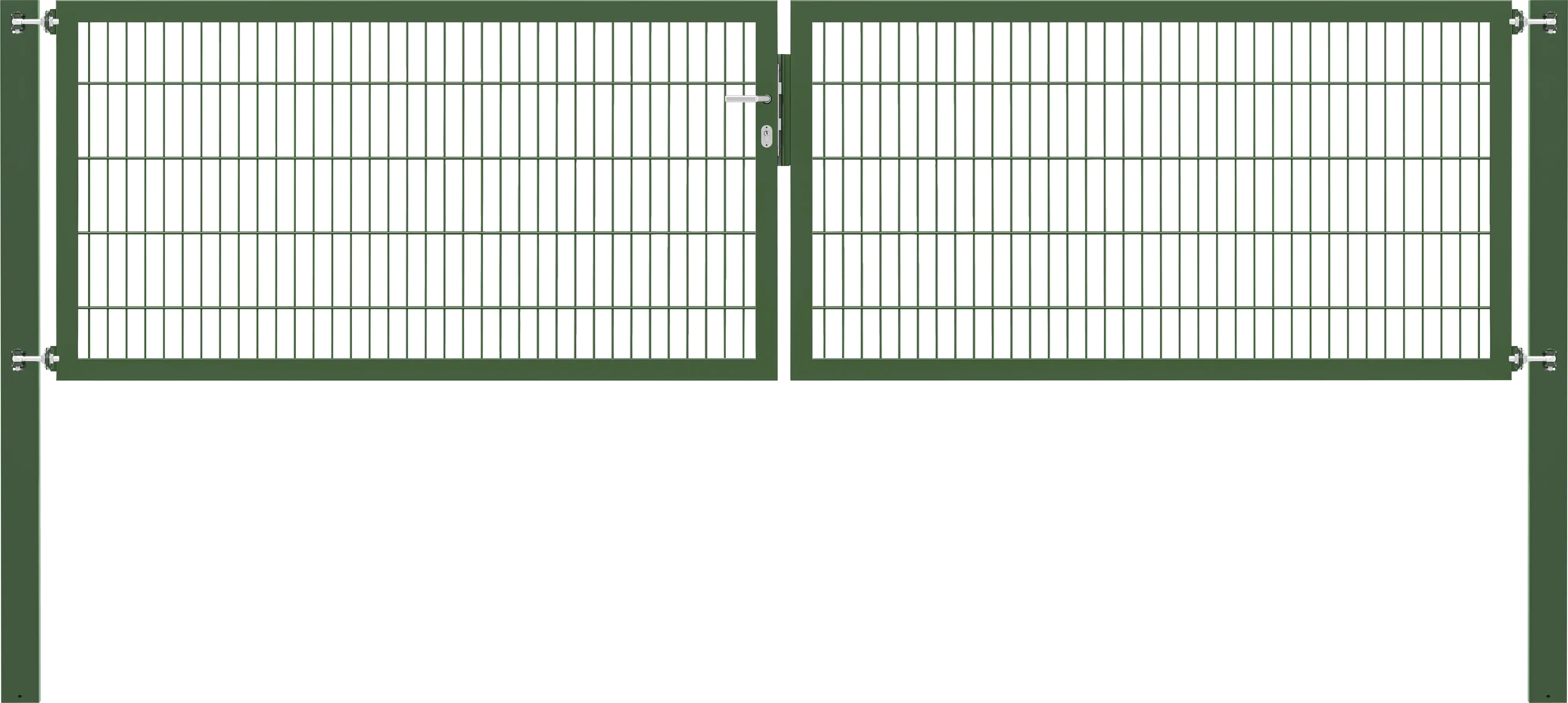 Alberts Doppeltor Flexo Plus grün 400 x 100 cm