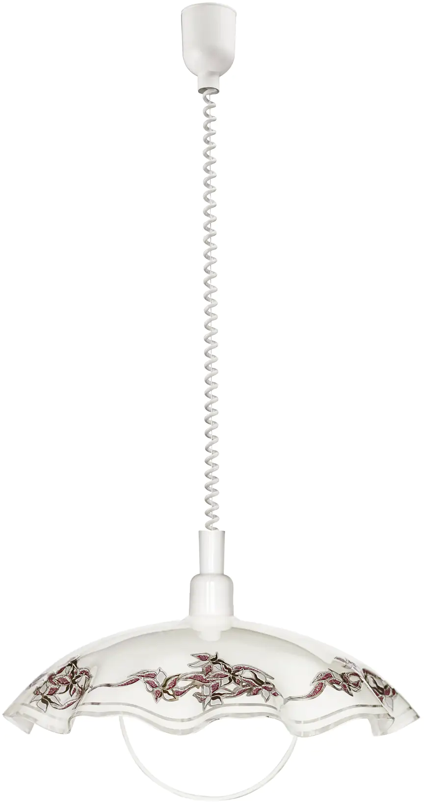 Eglo Pendelleuchte Vetro weiß lila schwarz