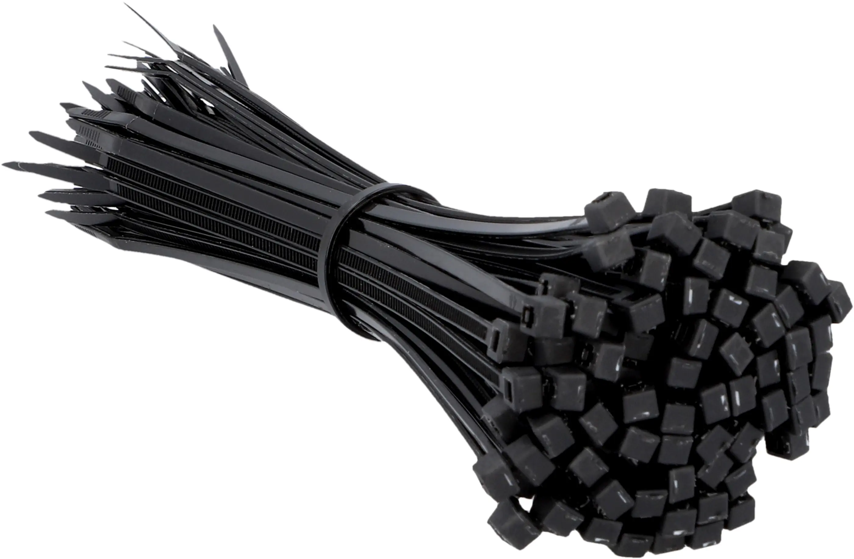 Unitec Kabelbinder 15 cm schwarz 100 Stück