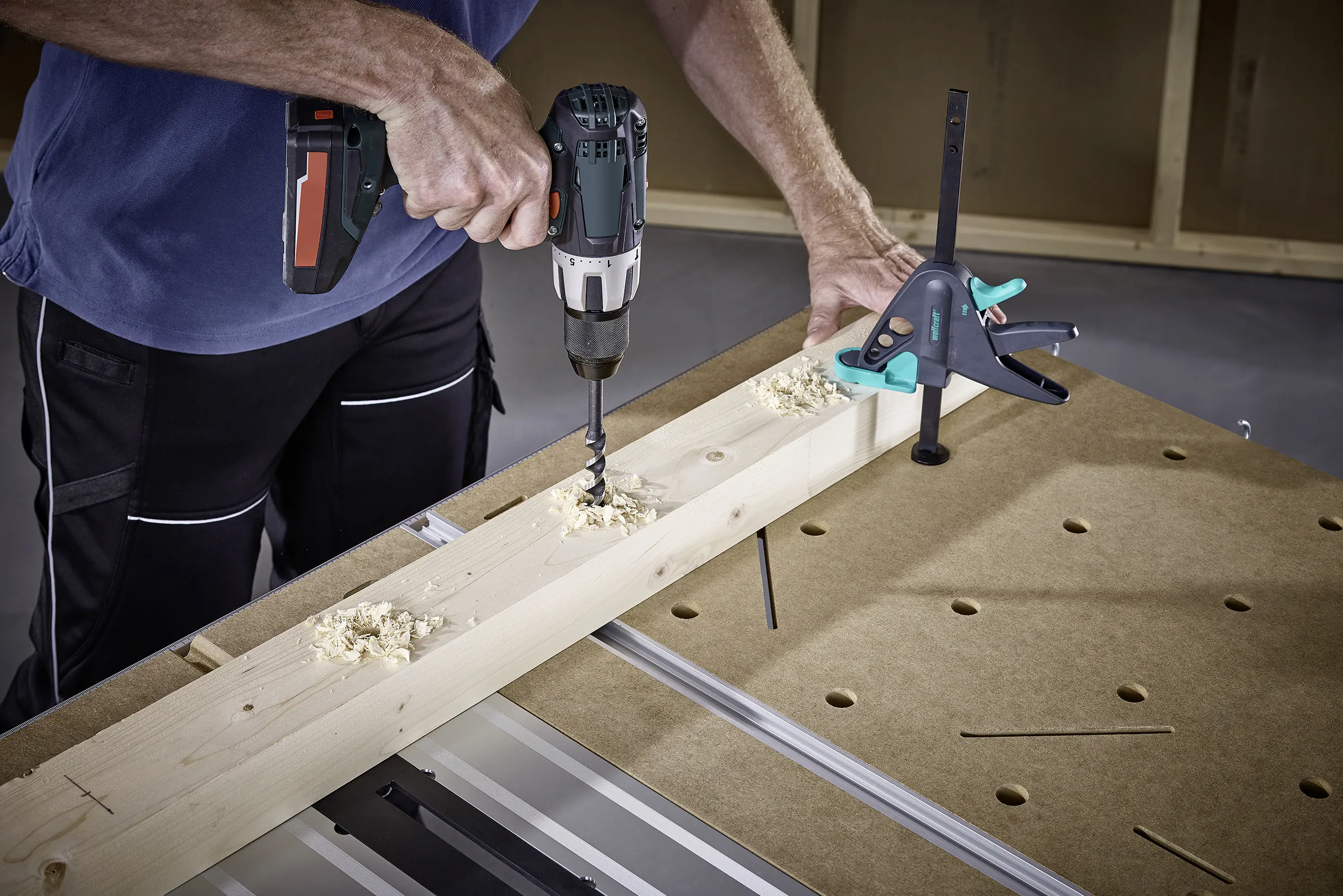 Wolfcraft Maschinenspanntisch Master Cut 2600 für Sägen und Fräsen Wolfcraft Maschinenspanntisch Master Cut 2600 für Sägen und Fräsen