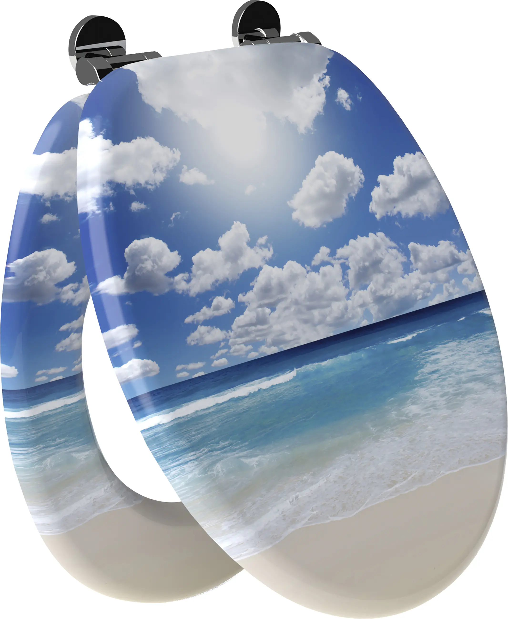 Duschwell MDF WC-Sitz soft touch Meer