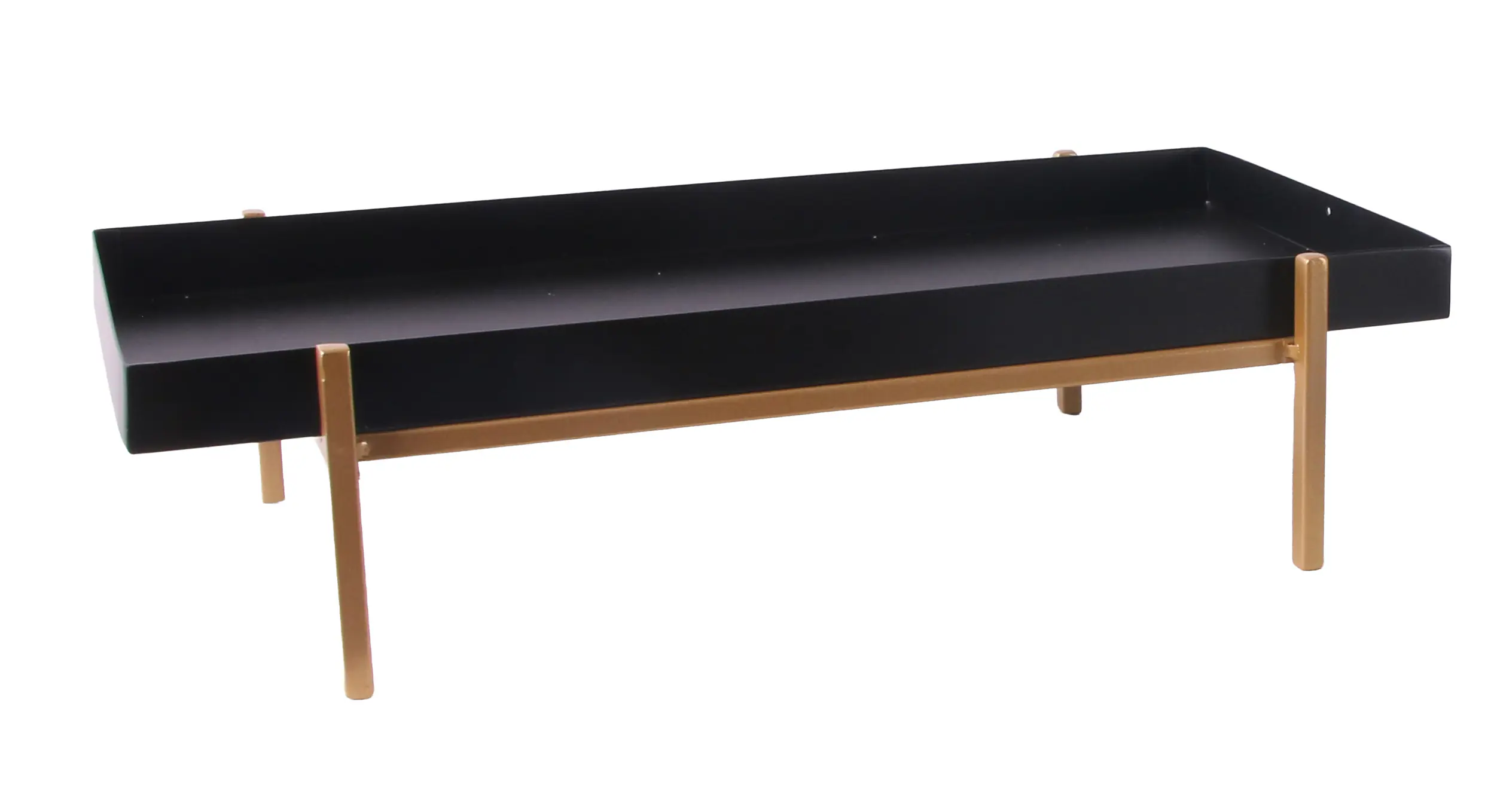 TrendLine Deko-Tablett Metall 40 x 20 cm