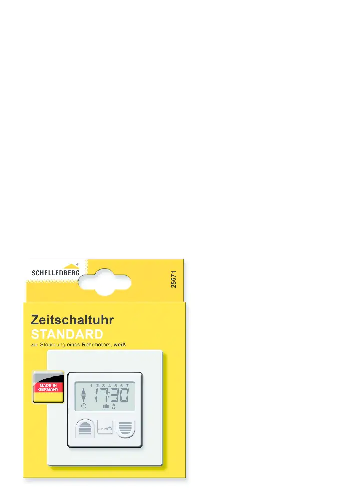 Schellenberg Zeitschaltuhr STANDARD, weiß Schellenberg Zeitschaltuhr STANDARD, weiß