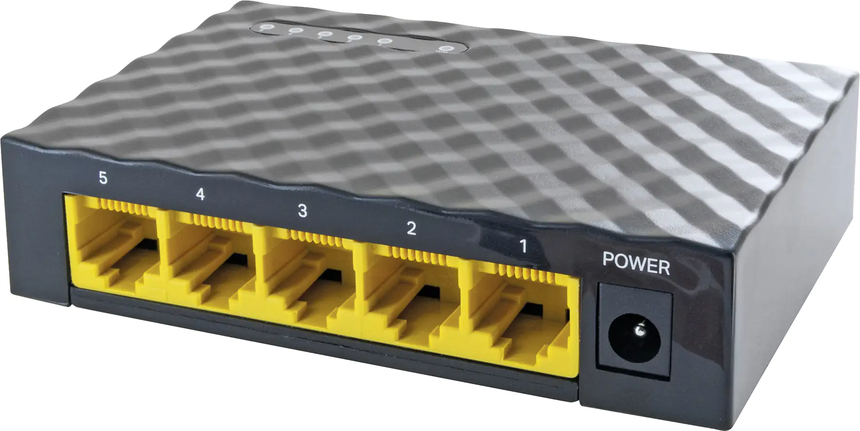 Schwaiger Netzwerk Switch 5 Ports schwarz