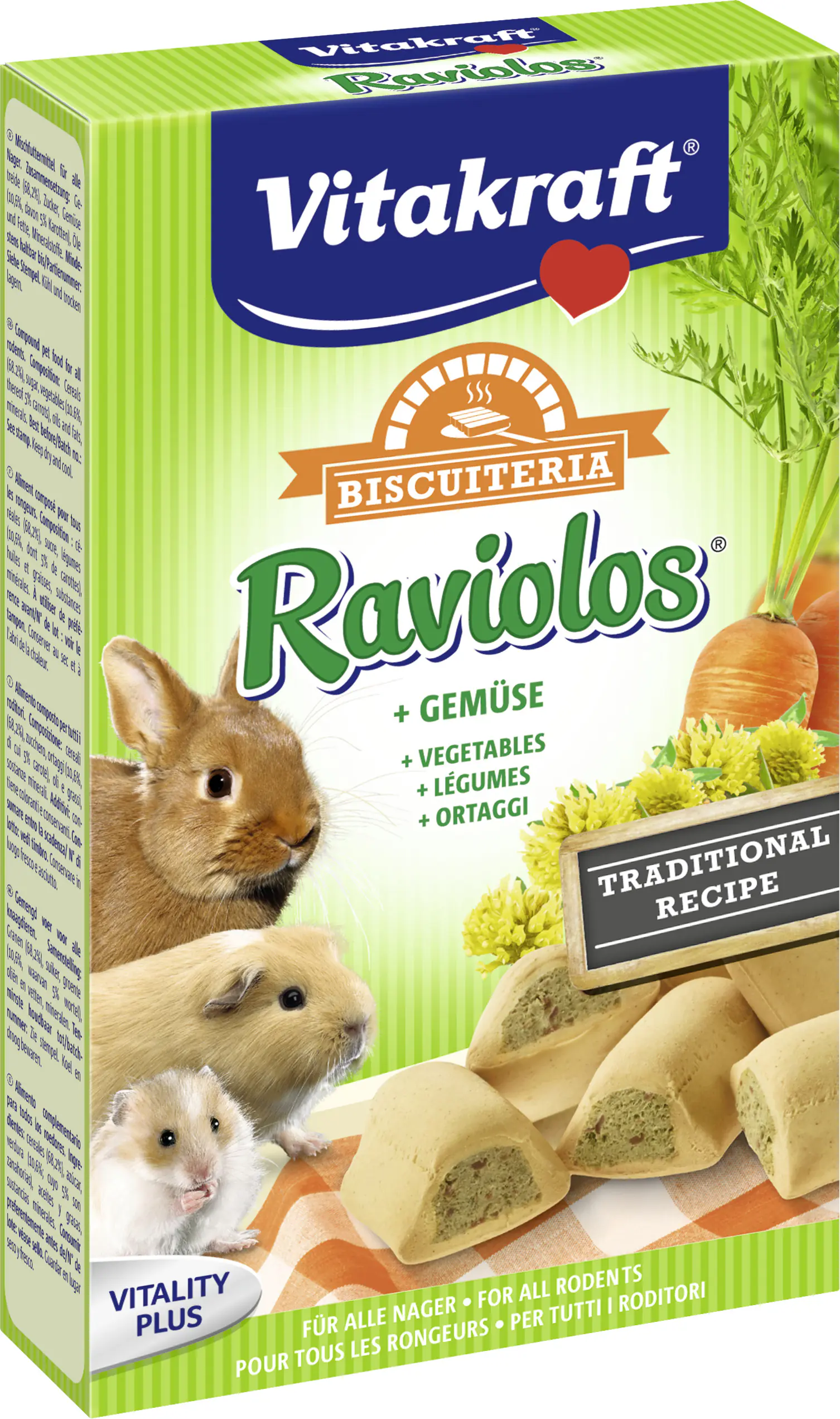 Vitakraft Nagerfutter Snack Raviolos 100 g 