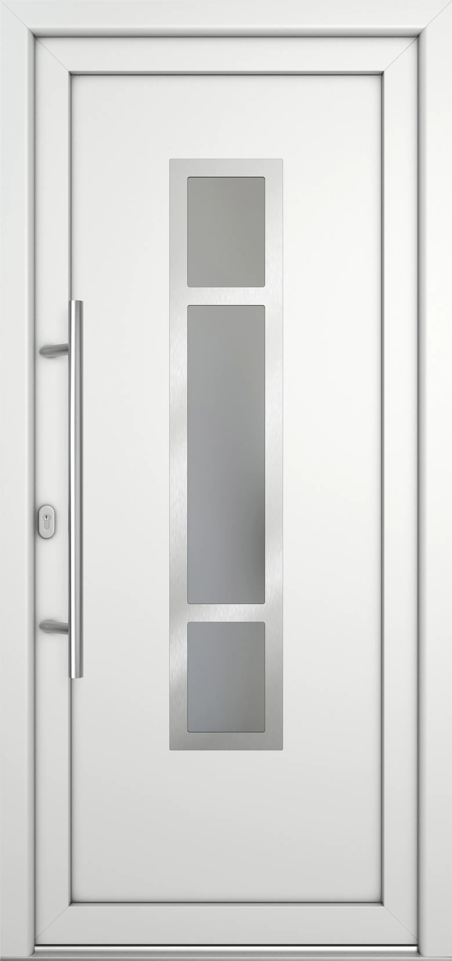 Meeth Haustür Signum Pro PVC Modell 87 108 x 208 cm DIN Links weiß Meeth Haustür Signum Pro PVC Modell 87 108 x 208 cm DIN Links weiß