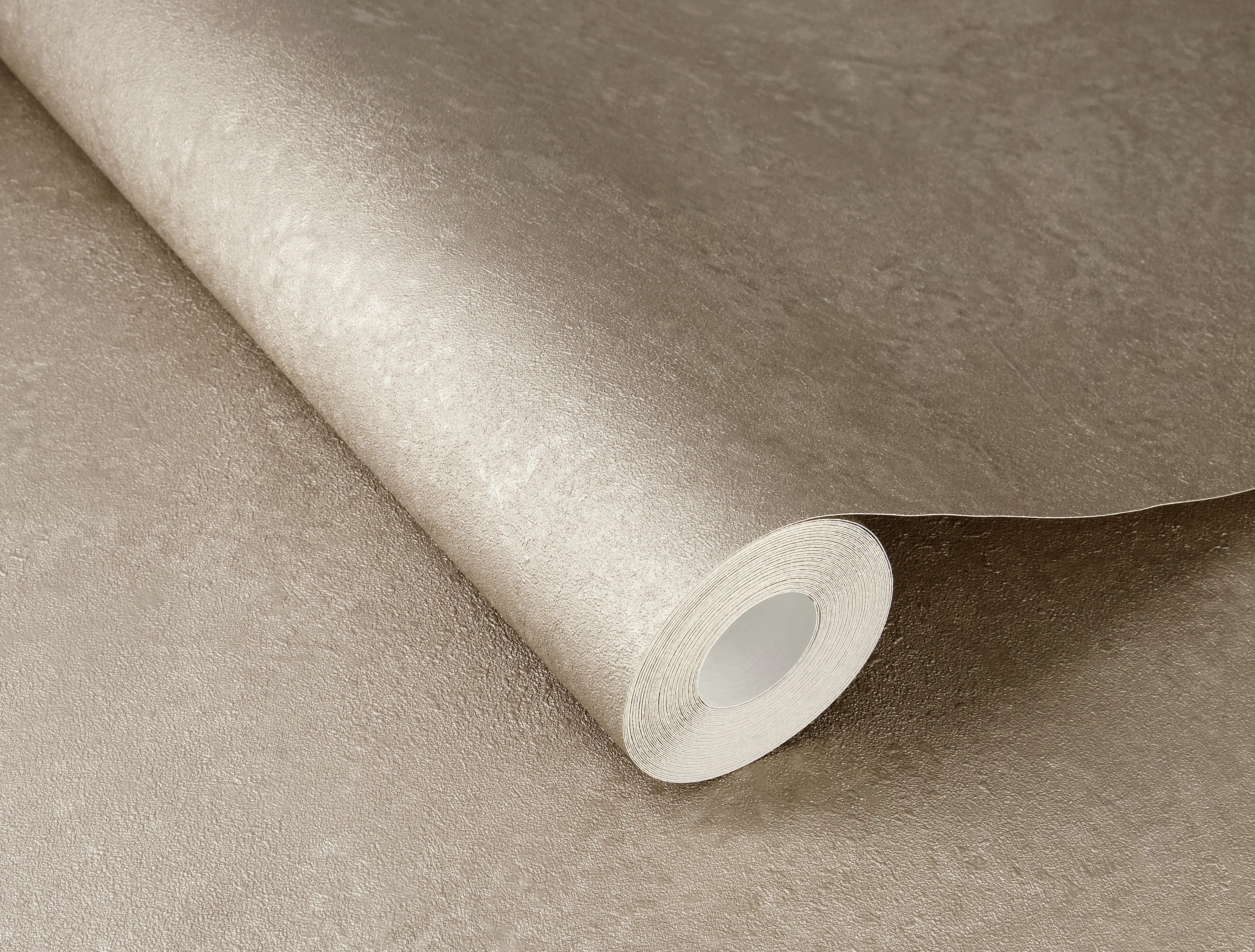 Rasch Vliestapete 315165 Braun-Kupfer Uni 10,05 m x 0,53 m