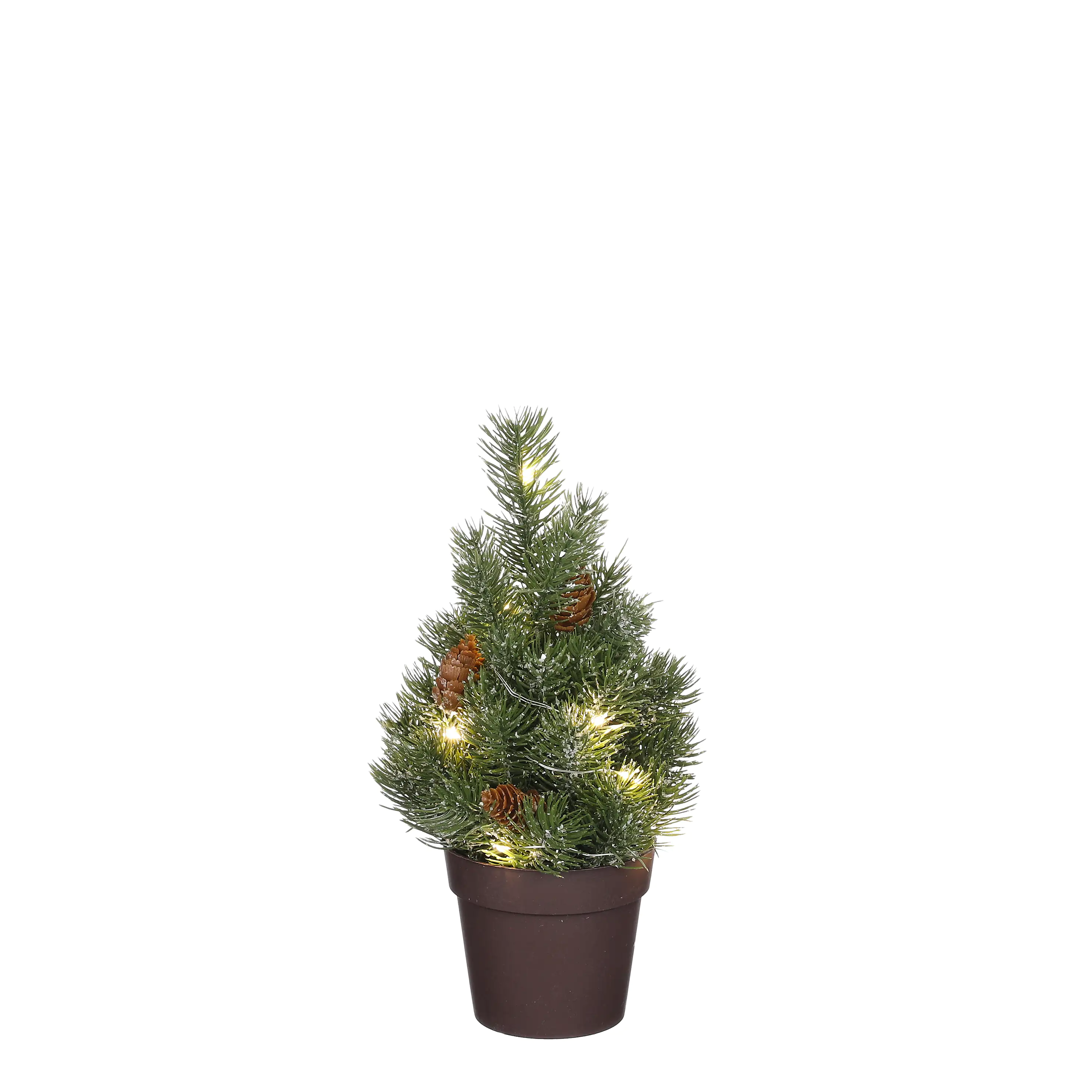 Mica Weihnachtsbaum mit Beeren grün gefrosted 30 x 15 cm batteriebetrieben Mica Weihnachtsbaum mit Beeren grün gefrosted 30 x 15 cm batteriebetrieben