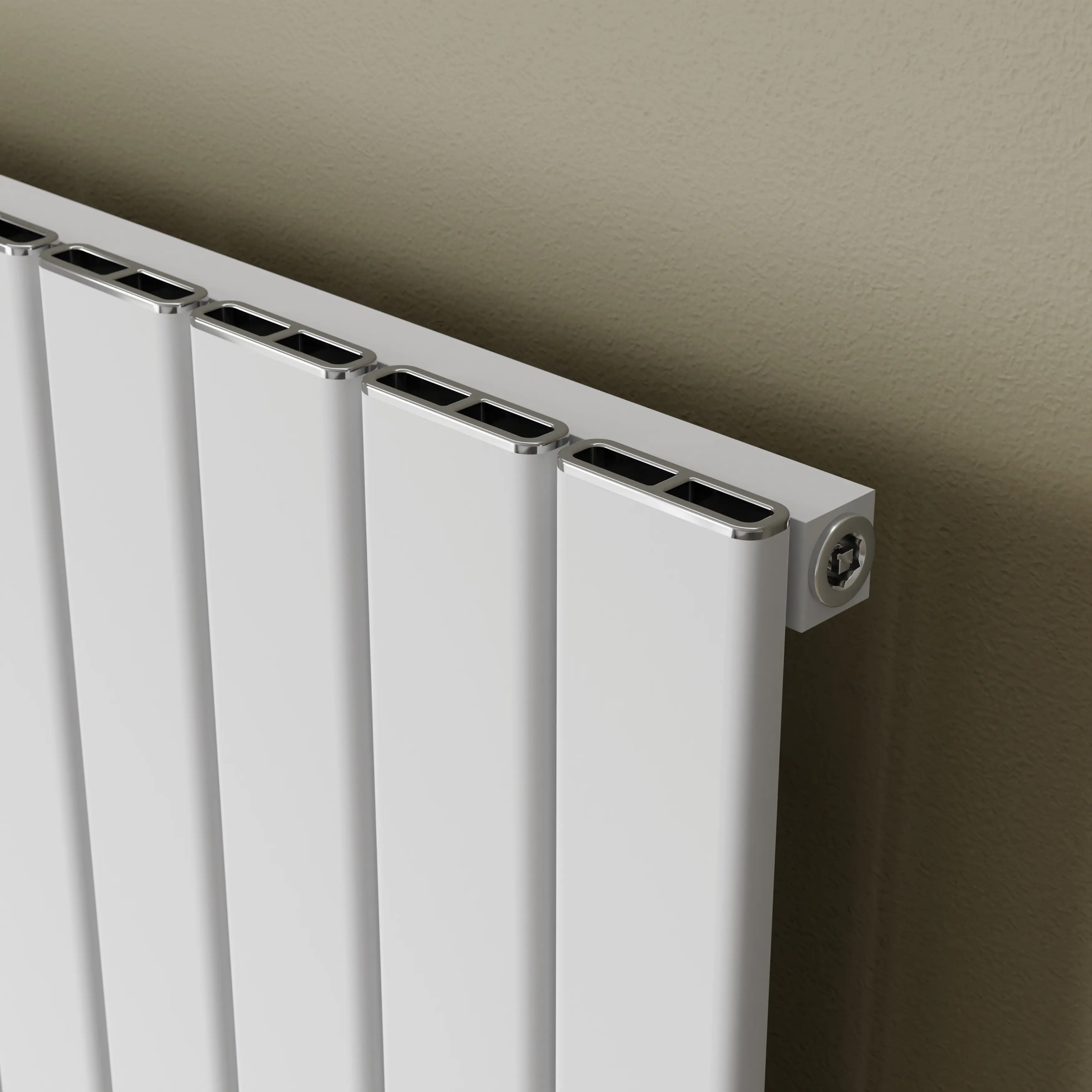 Ximax Design-Heizkörper Levis 180 x 34,5 cm 685 Watt weiß Struktur