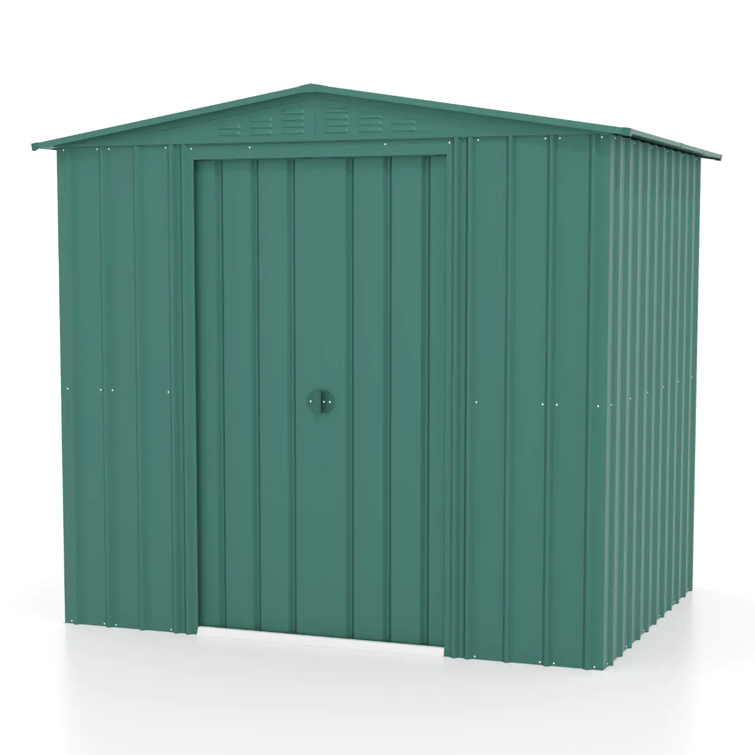 Globel Metallgerätehaus Tower 86 245 x 185 x 220 cm jade