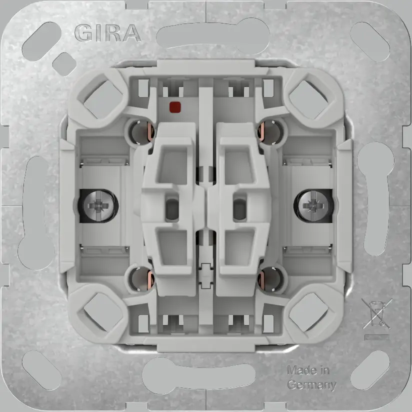 Gira Jalousie-Wippschaltereinsatz grau 315900