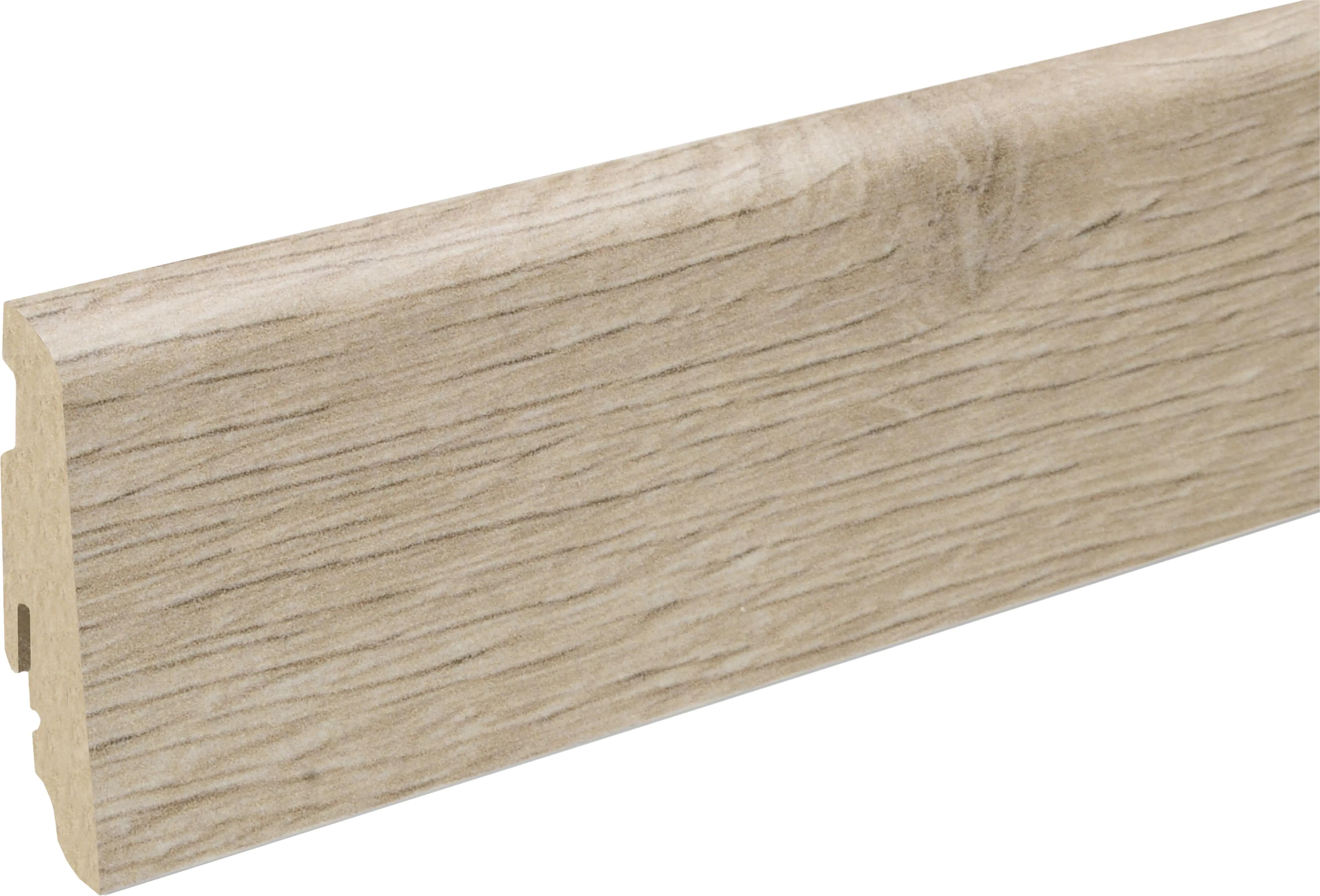 Neuhofer Fußleiste 240 cm 58 x 19 mm Eiche Nebraska Neuhofer Fußleiste 240 cm 58 x 19 mm Eiche Nebraska