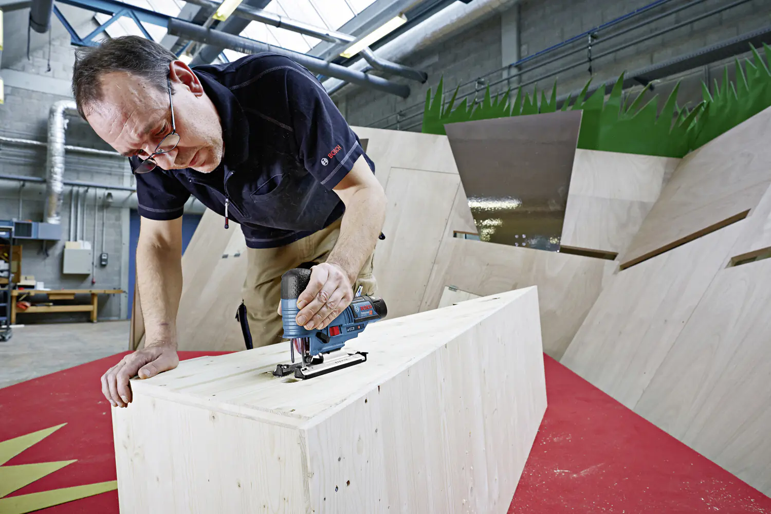 Bosch Professional Akku-Stichsäge GST 12V-70 Solo