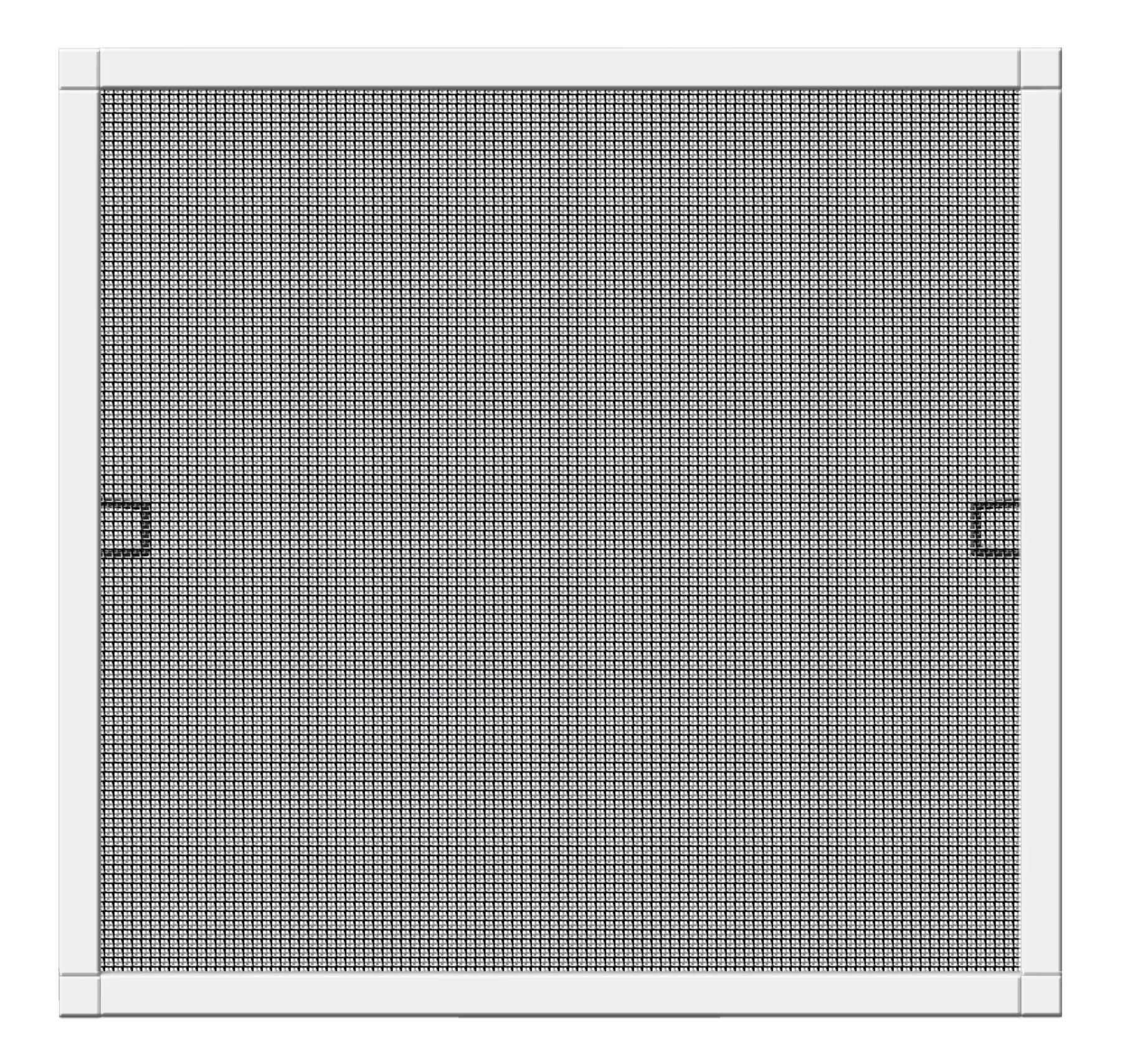 Schellenberg Fliegenschutz-Fenster PLUS 100 x 120 cm anthrazit/weiß kürzbar