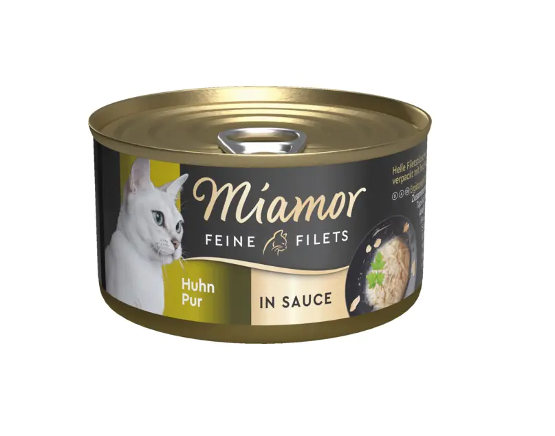 Miamor Katzennassfutter Feine Filets Huhn Pur Sauce 85 g