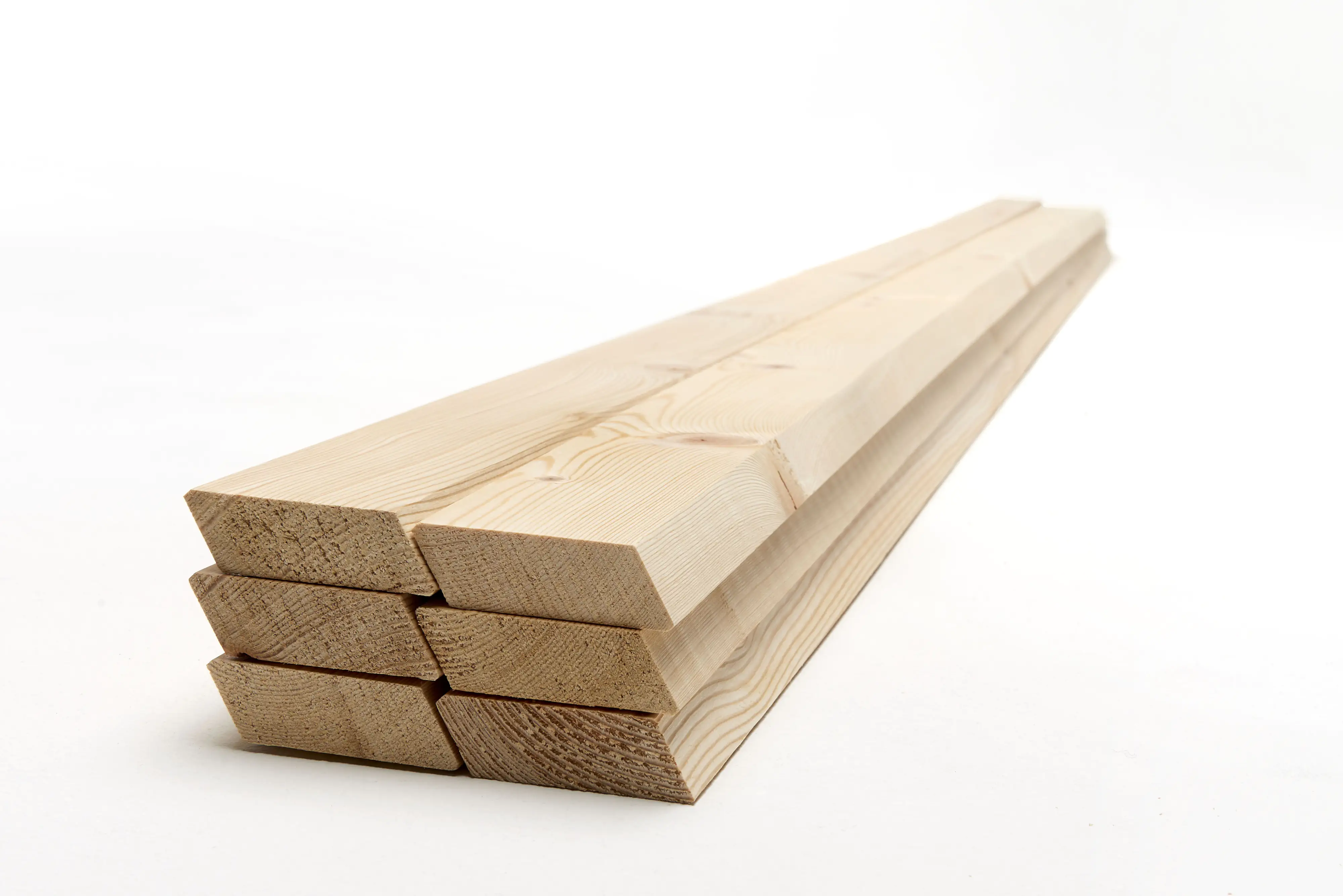 Rhombusprofilleiste Douglasie 200 x 6,8 x 2 cm natur