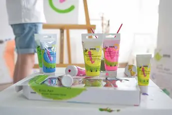 Kreul Kids Art Kinder-Künstlerfarbe permanentgrün 75 ml