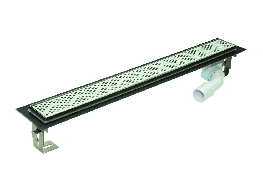 Rug Self Duschrinne Shark Comfort 80 cm mit Rost Länge: 80 cm