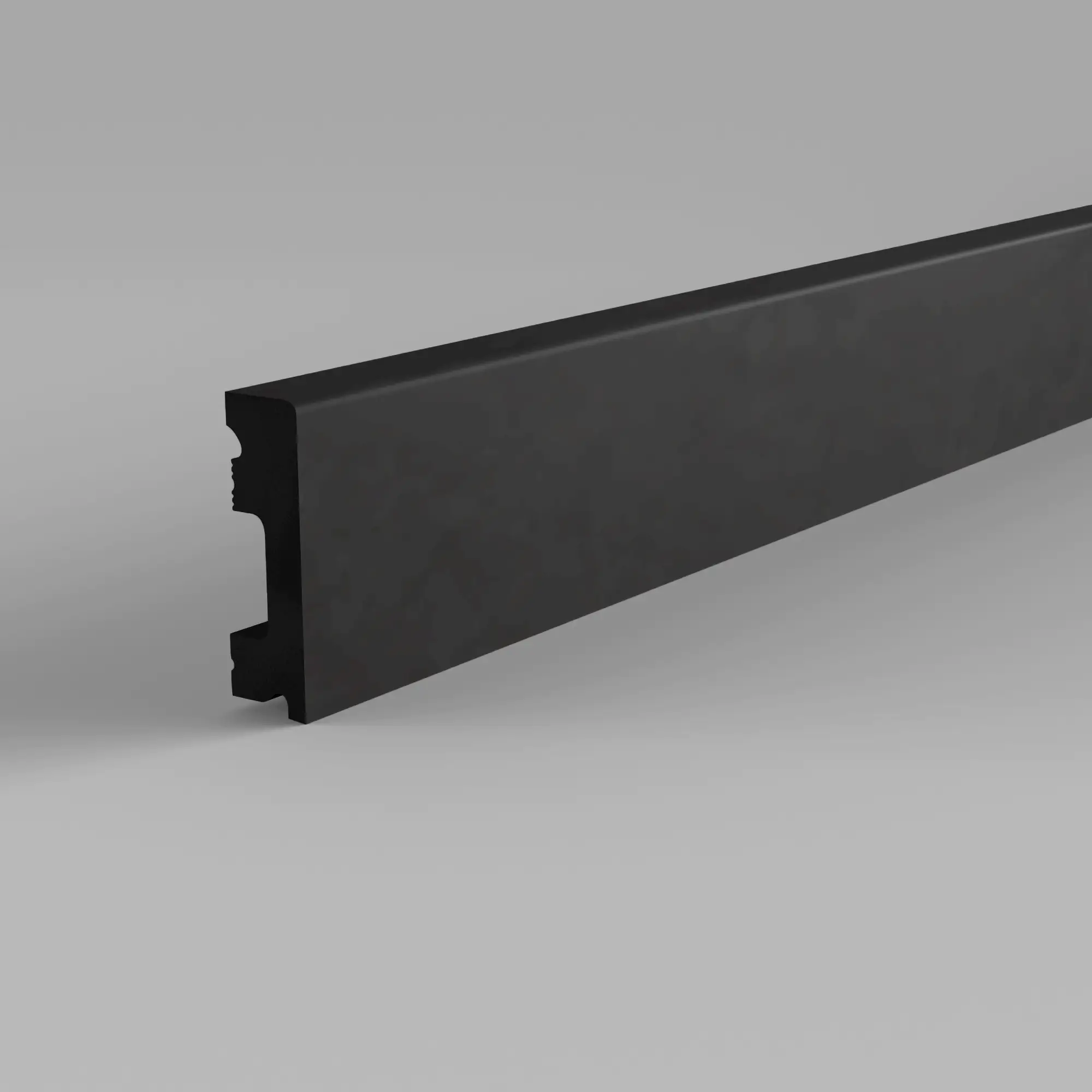 SELITSTYLE Sockelleiste FBL50 schwarz 2000 x 50 x 15 mm wasserfest