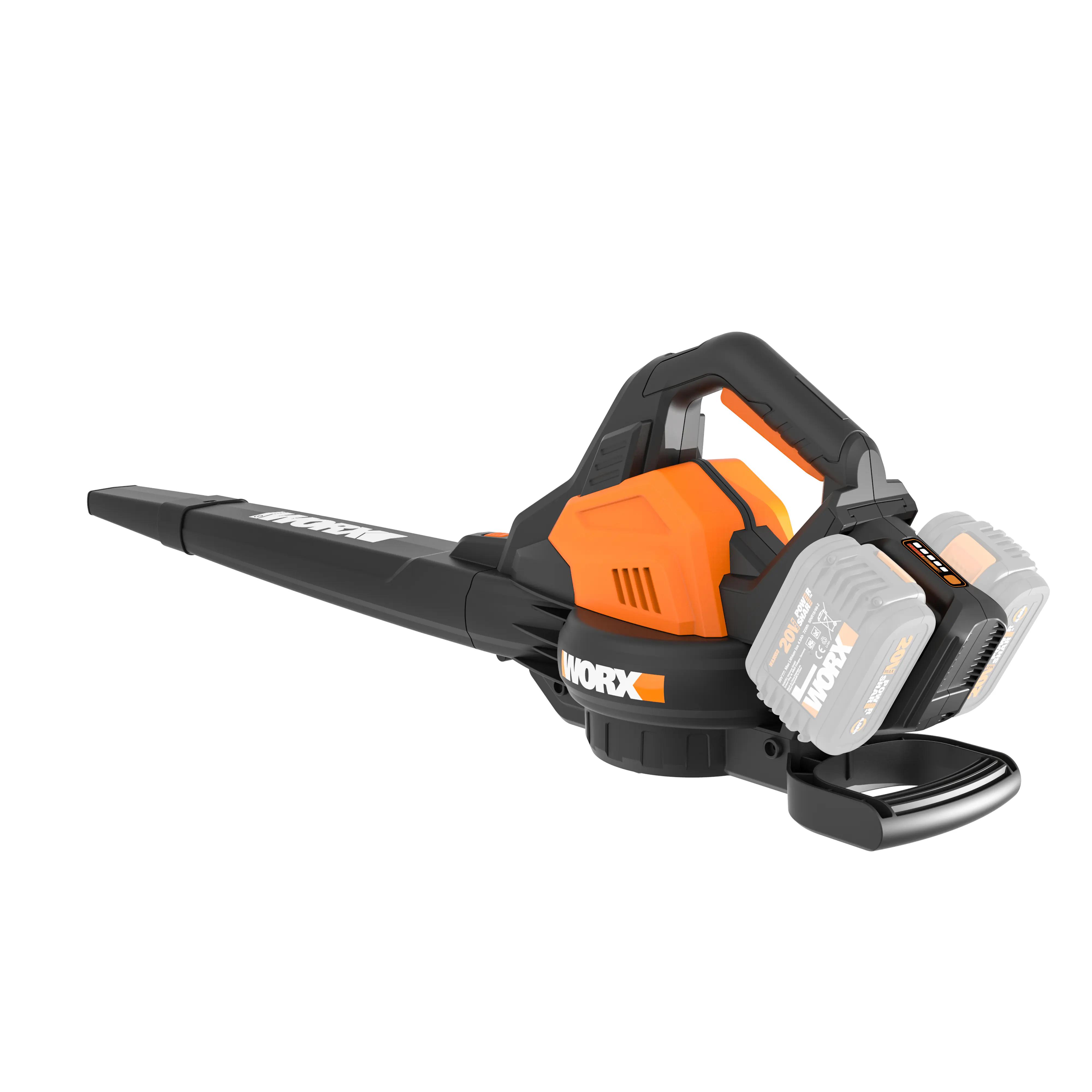 Worx Akku-Laubbläser/Laubsauger 40V(2x20V) - 2 in 1 WG583E.9