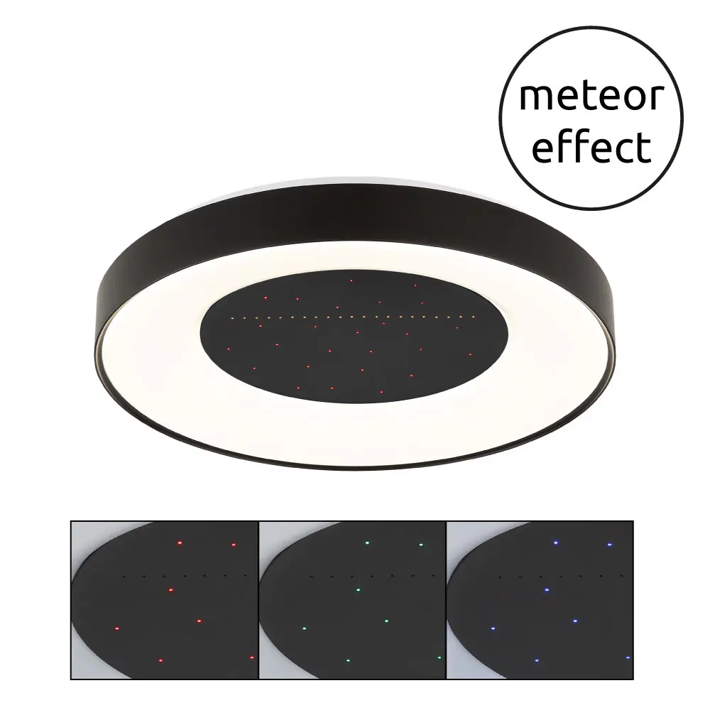 Globo LED-Deckenleuchte Jolliana 40 W 5290 lm CCT Ø 49,2 cm meteoreffekt