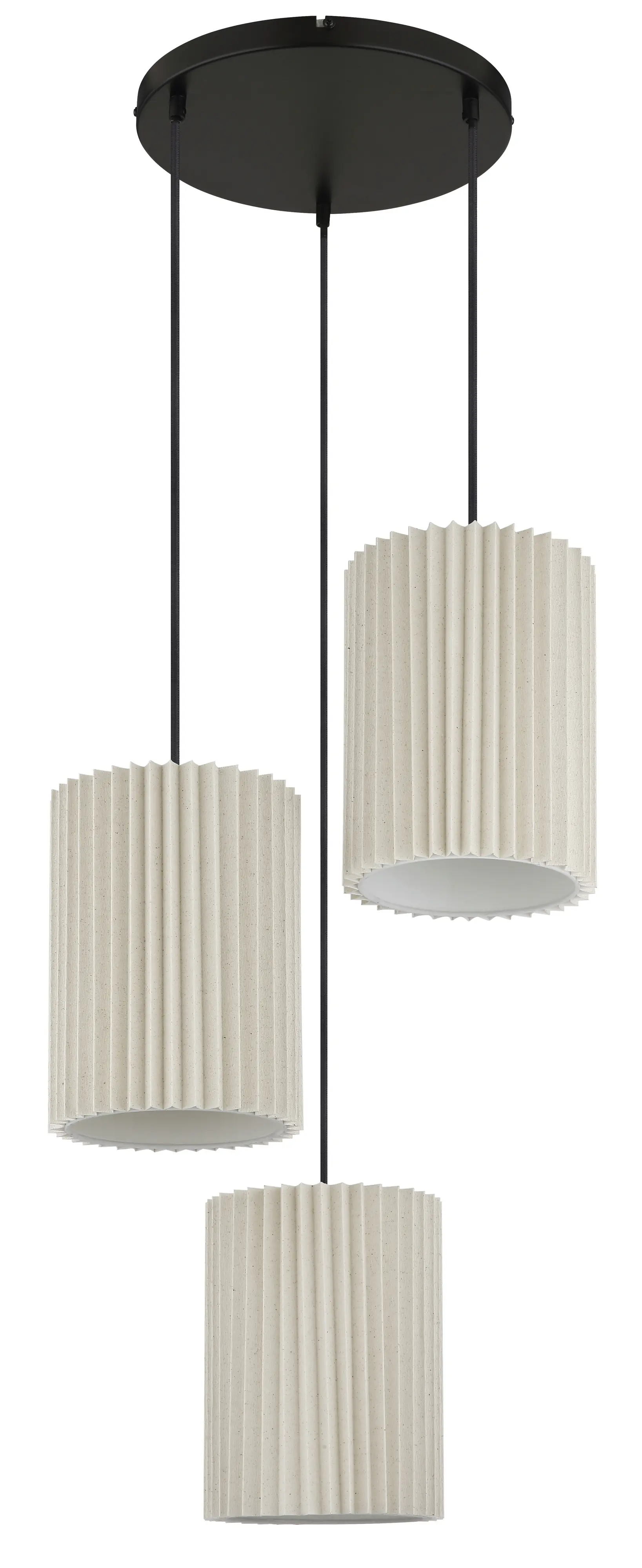 Globo Hängeleuchte Page 46 x 120 cm Ø x H schwarz matt