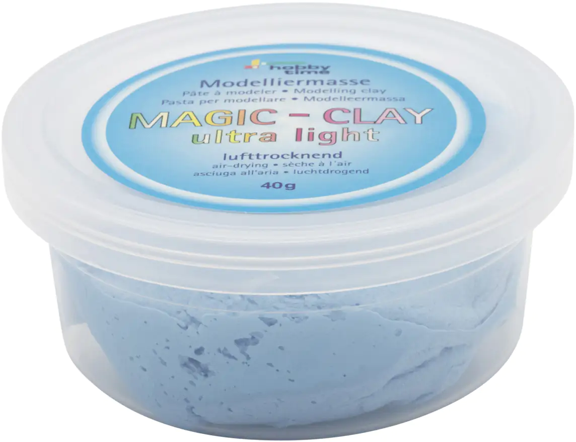 Glorex Magic-Clay hellblau 40 g