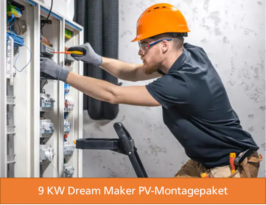 Dream Maker Photovoltaik-Montagepaket 9KW