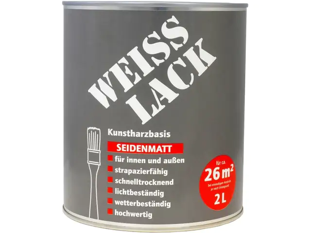 Wilckens Weißlack 2 L weiß seidenmatt